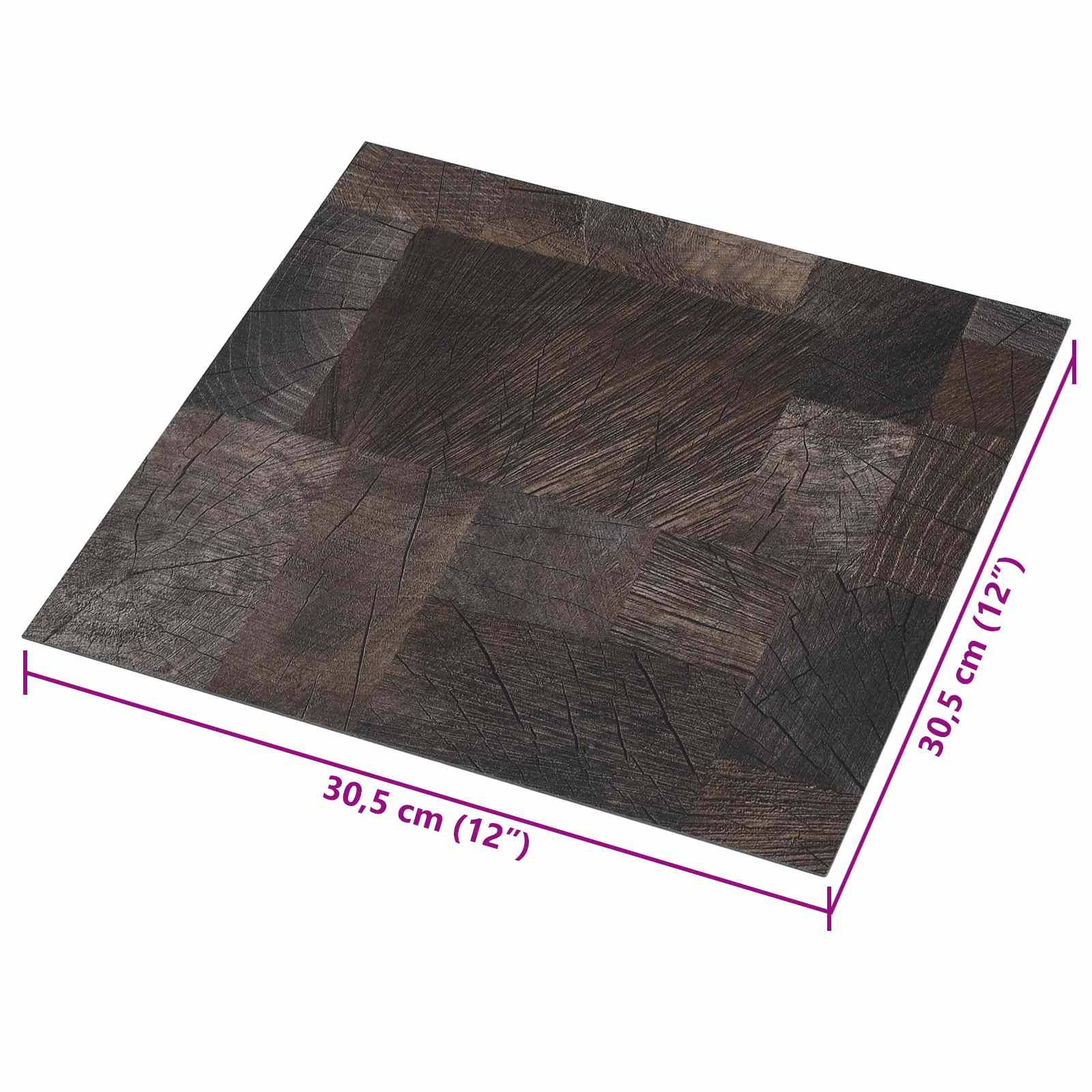Zelfklevende Vloerplanken 30,5 x 30,5 cm 20 pcs PVC is nu te koop bij PeponiXL, paradijselijk wonen!