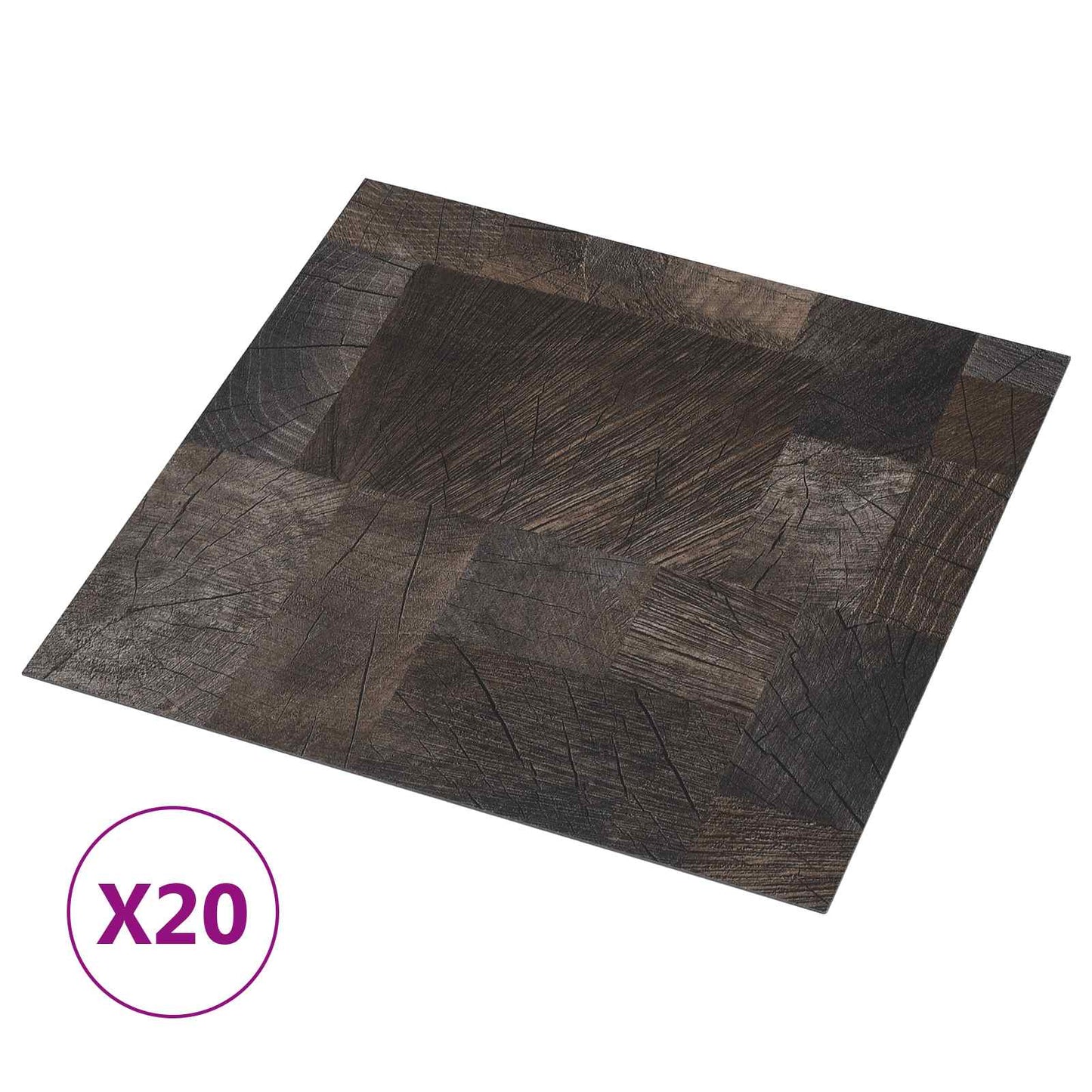 Zelfklevende Vloerplanken 30,5 x 30,5 cm 20 pcs PVC is nu te koop bij PeponiXL, paradijselijk wonen!
