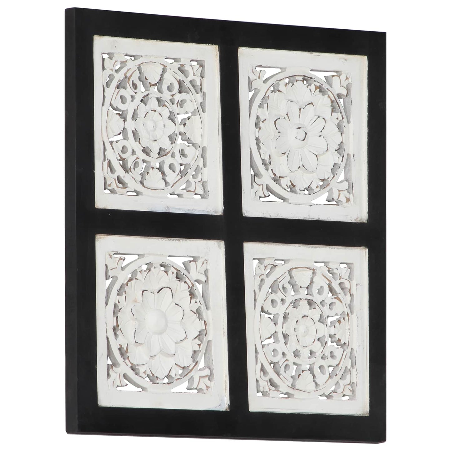 Kunst Decoratie Zwart en Wit 40 x 40 x 1,5 cm is nu te koop bij PeponiXL, paradijselijk wonen!