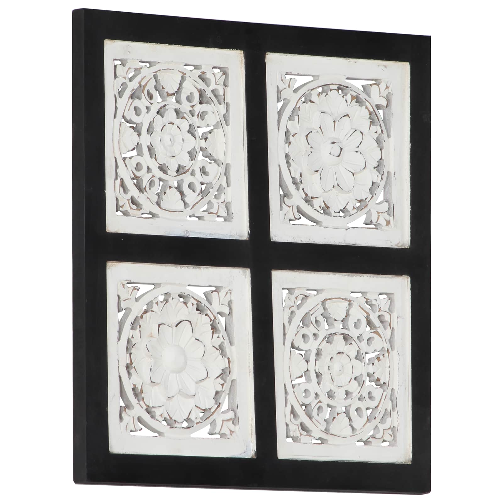 Kunst Decoratie Zwart en Wit 40 x 40 x 1,5 cm is nu te koop bij PeponiXL, paradijselijk wonen!