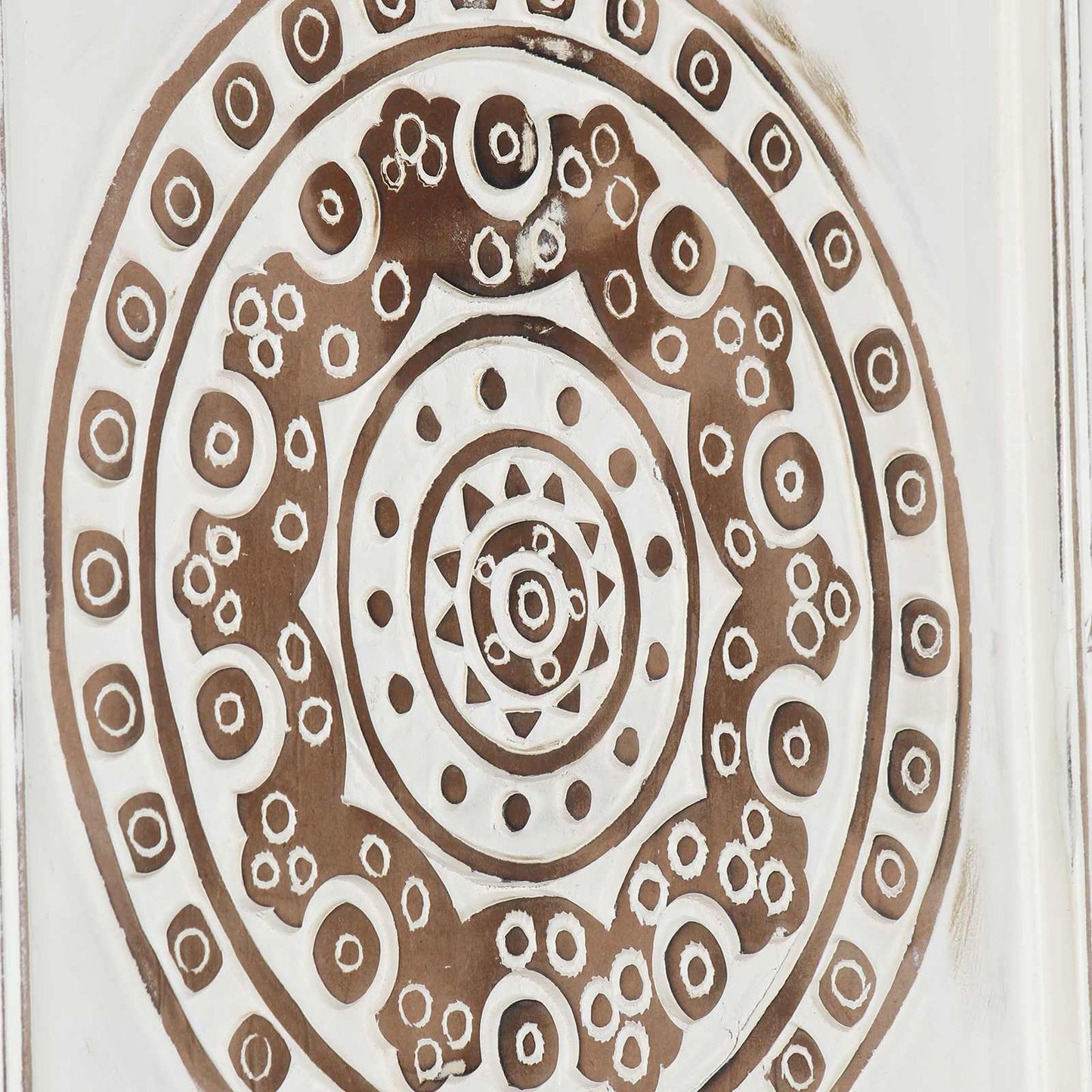 Kunst Decoratie 2 pcs Bruin en wit 40 x 40 x 1,5 cm is nu te koop bij PeponiXL, paradijselijk wonen!