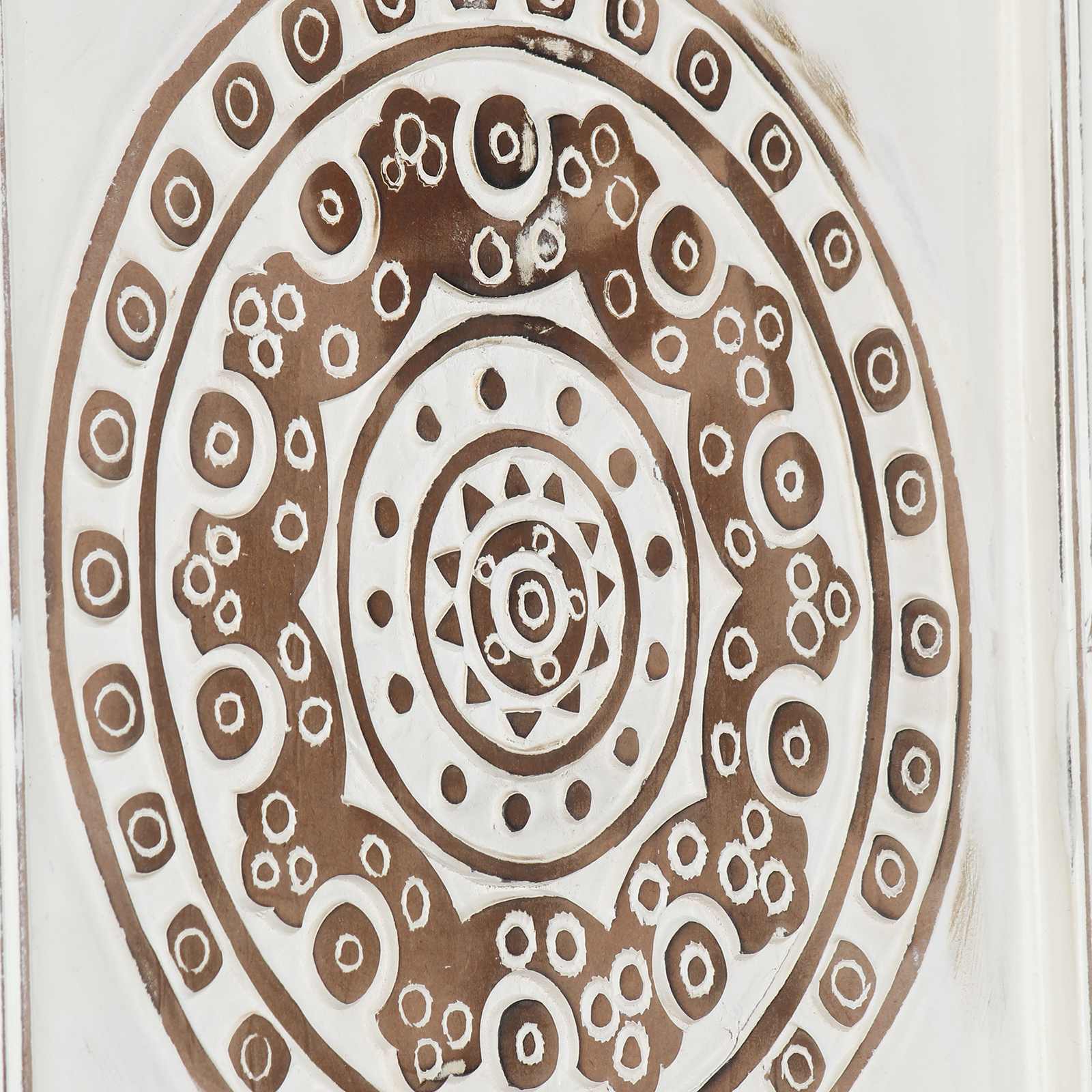 Kunst Decoratie 2 pcs Bruin en wit 40 x 40 x 1,5 cm is nu te koop bij PeponiXL, paradijselijk wonen!