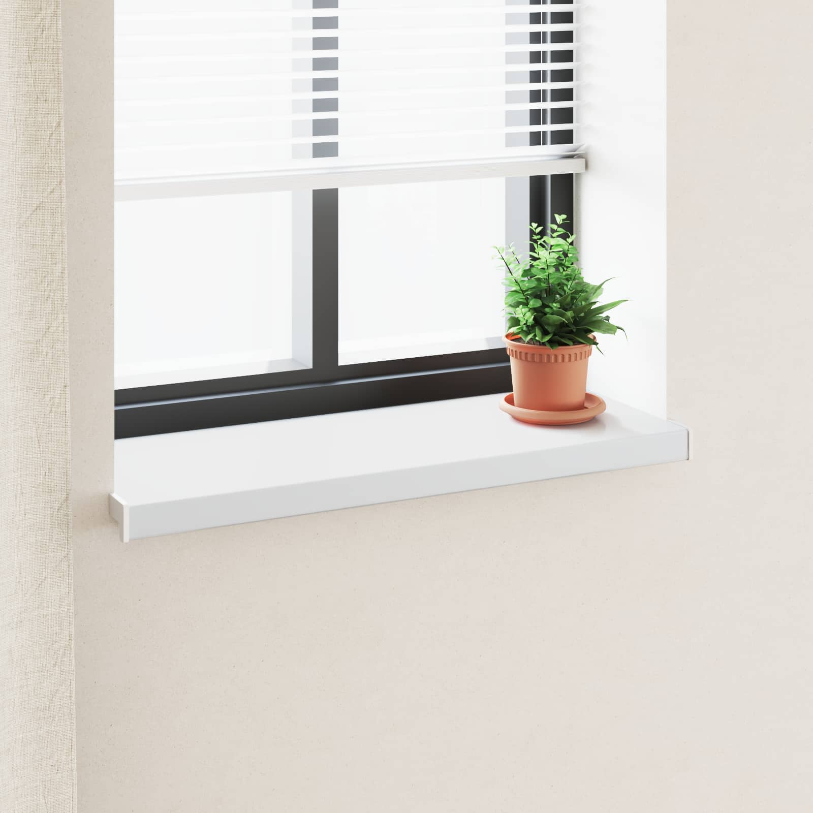 Raamsokkel Wit 80 x 35 x 4,5 cm PVC is nu te koop bij PeponiXL, paradijselijk wonen!