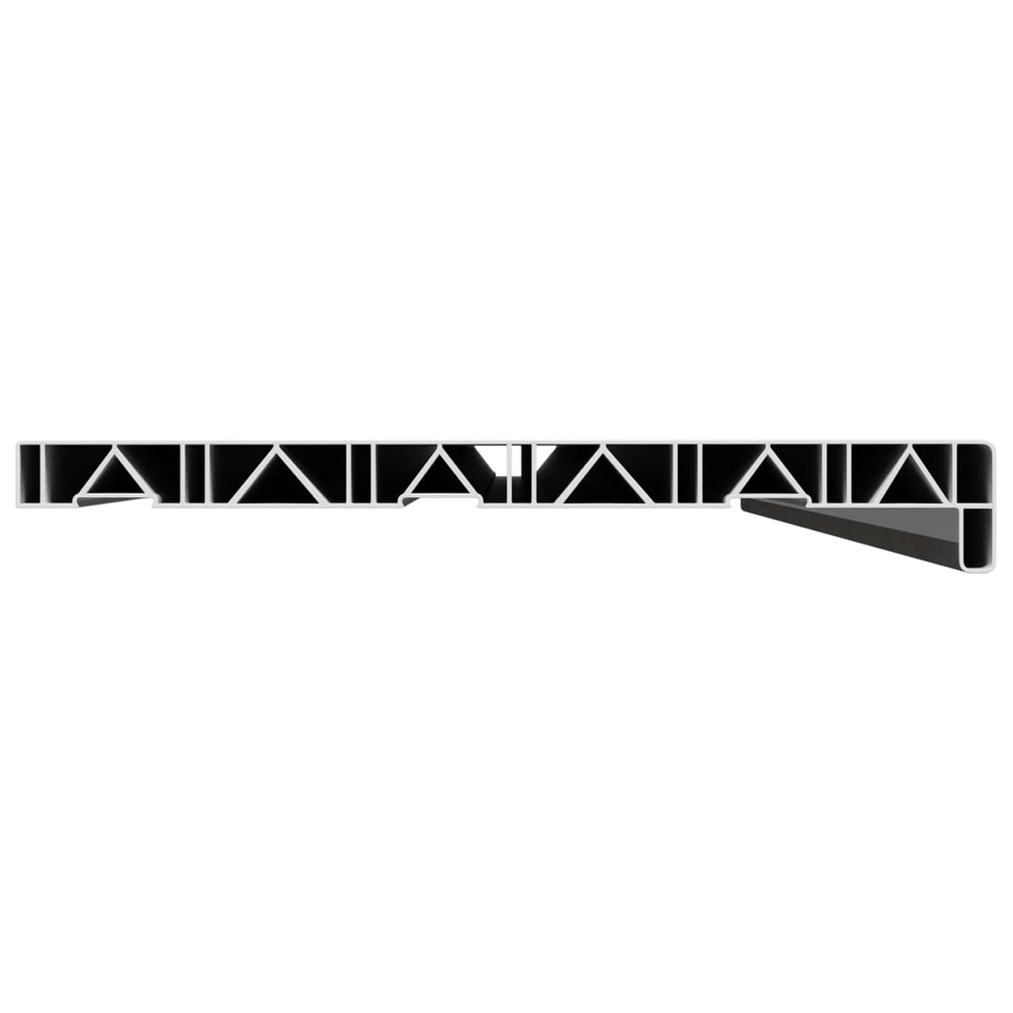 Raamsokkel Marmer textuur 160 x 30 x 4,5 cm PVC is nu te koop bij PeponiXL, paradijselijk wonen!