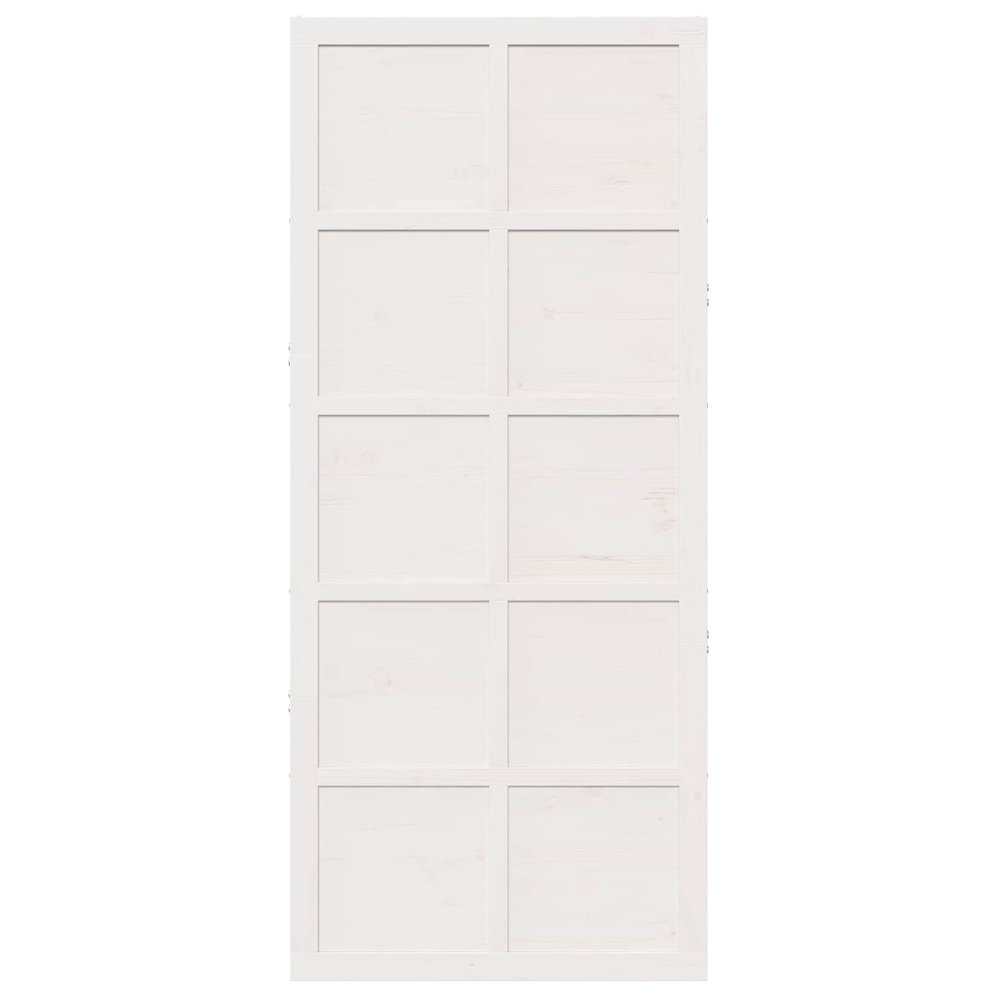 Schuifdeur Wit 100 x 2,5 x 208 cm Massief grenenhout is nu te koop bij PeponiXL, paradijselijk wonen!