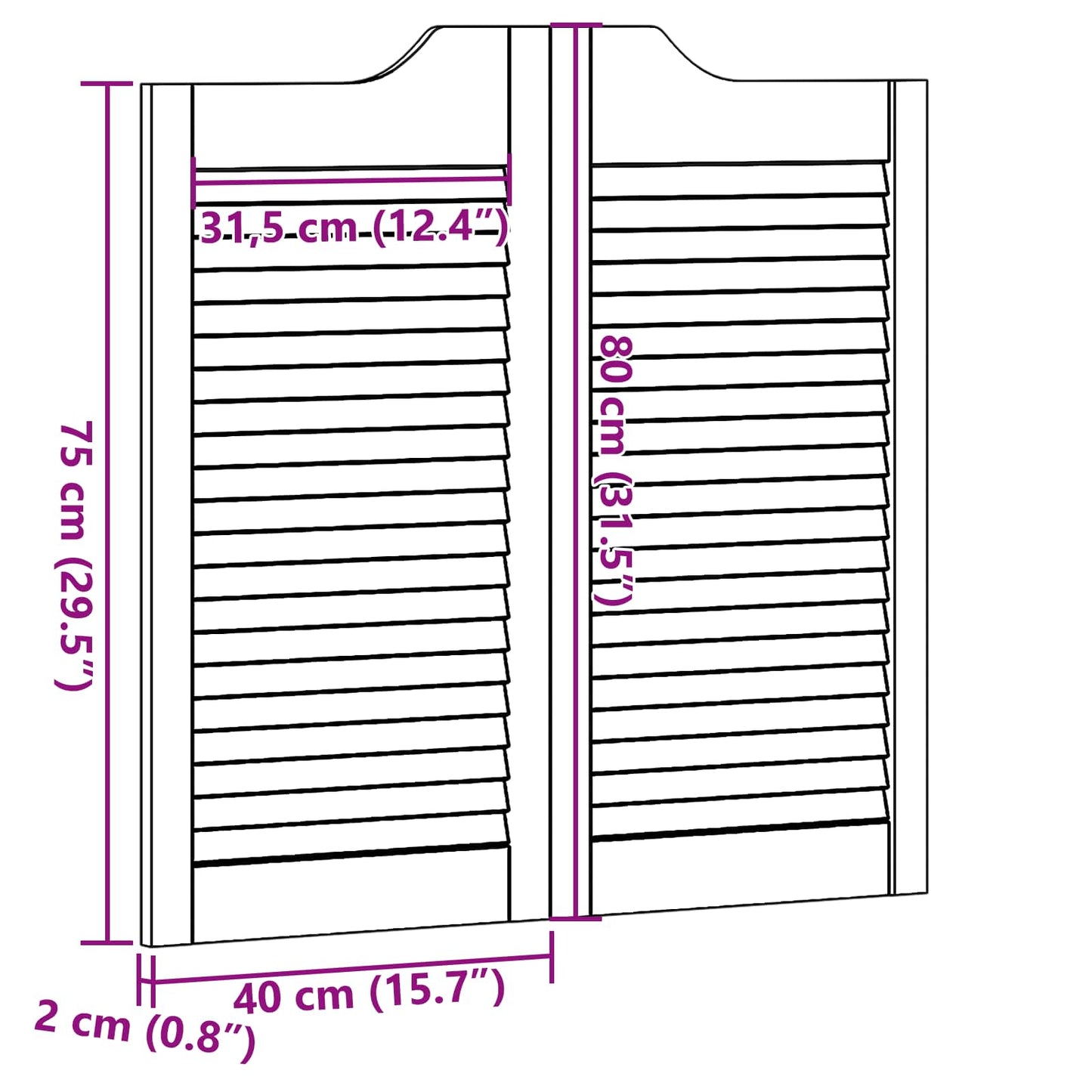 Schuifdeuren 2 pcs Wit Massief grenenhout is nu te koop bij PeponiXL, paradijselijk wonen!