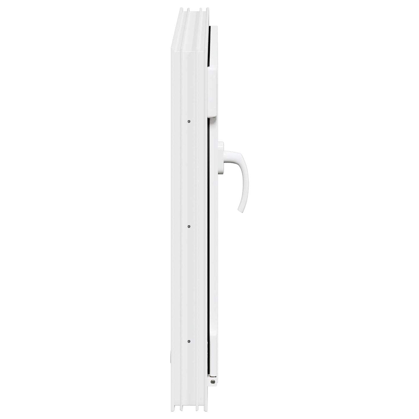 Kelderraam RISOR 50 x 50 cm PVC en glas Wit is nu te koop bij PeponiXL, paradijselijk wonen!
