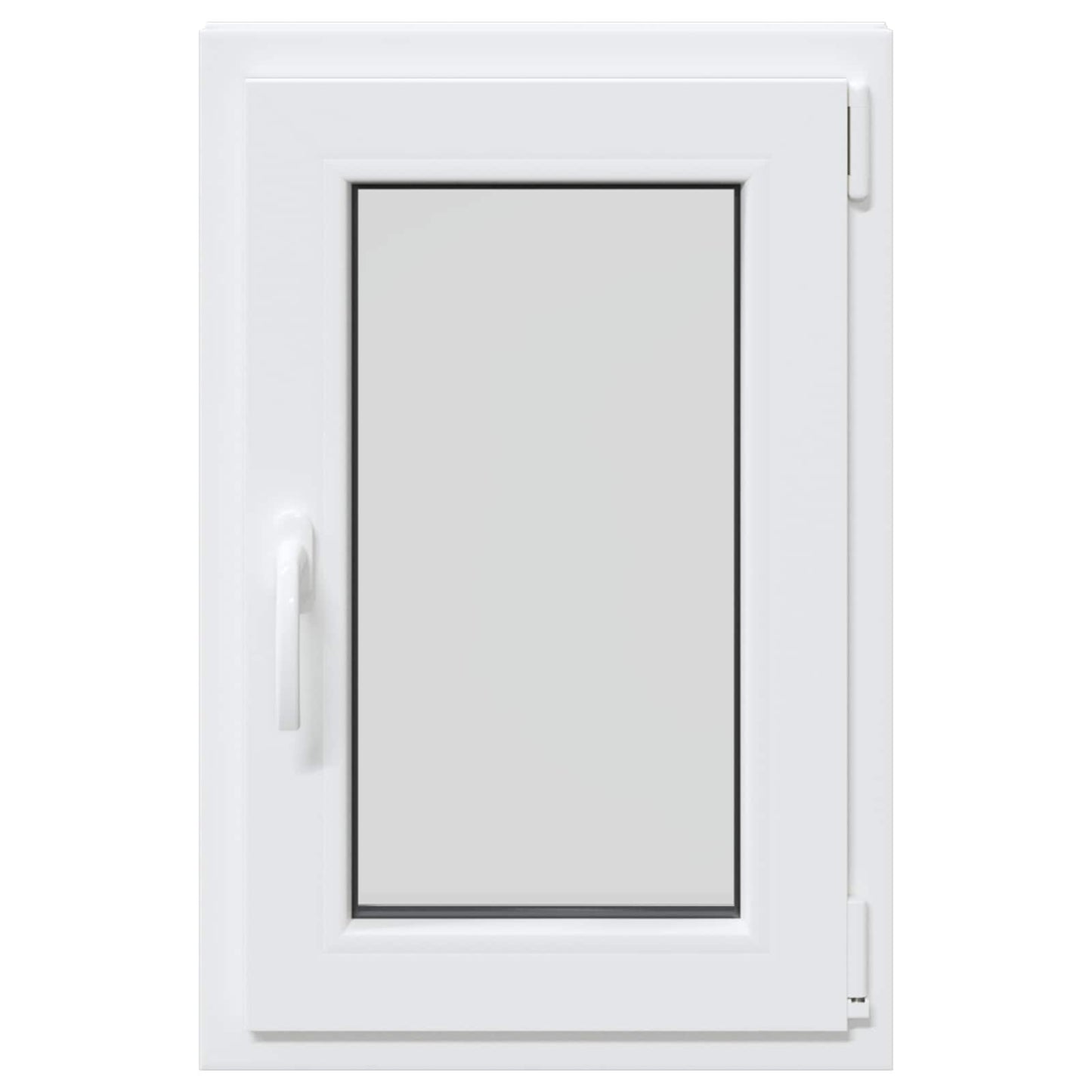 Kelderraam RISOR 50 x 75 cm PVC en glas Wit is nu te koop bij PeponiXL, paradijselijk wonen!