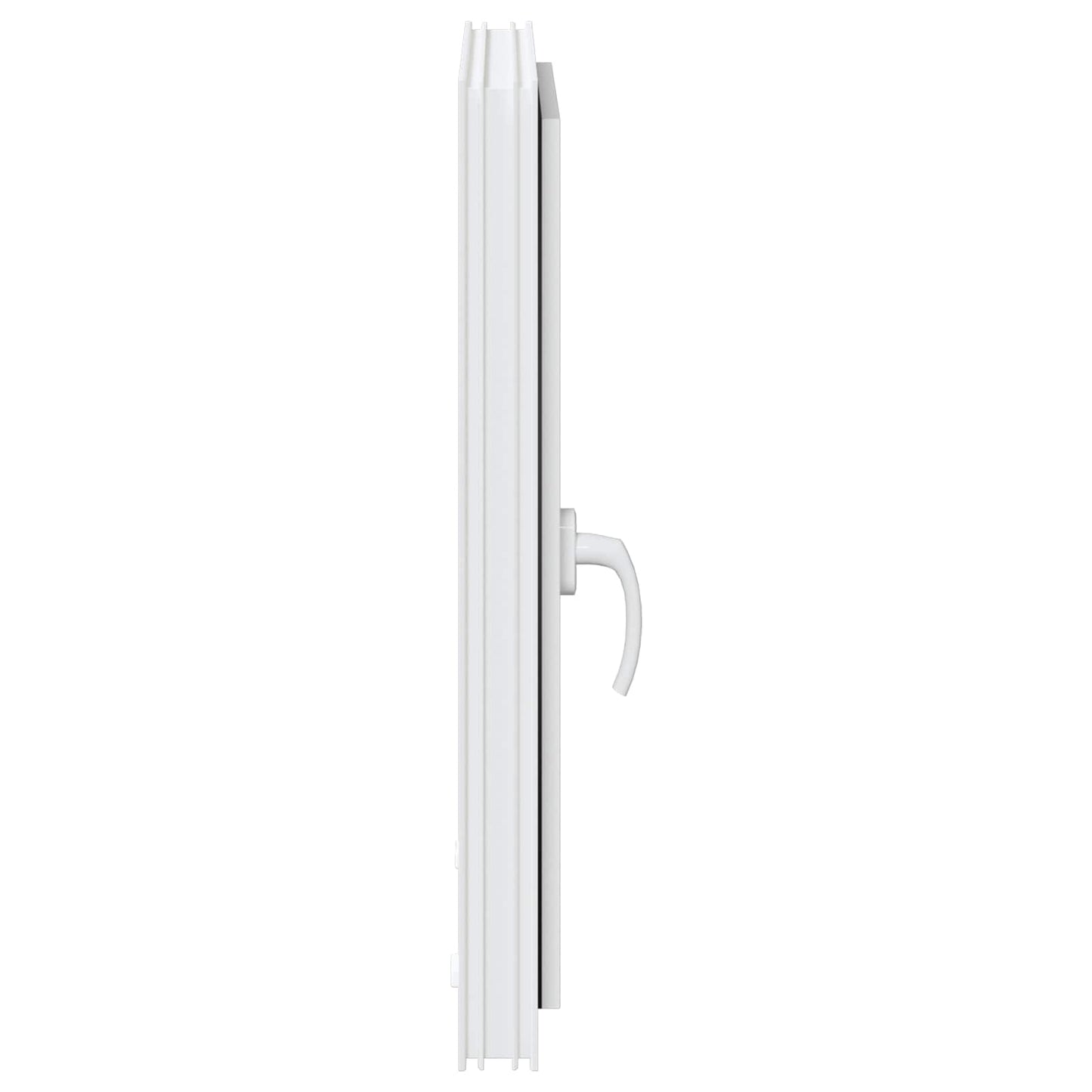 Kelderraam RISOR 50 x 75 cm PVC en glas Wit is nu te koop bij PeponiXL, paradijselijk wonen!