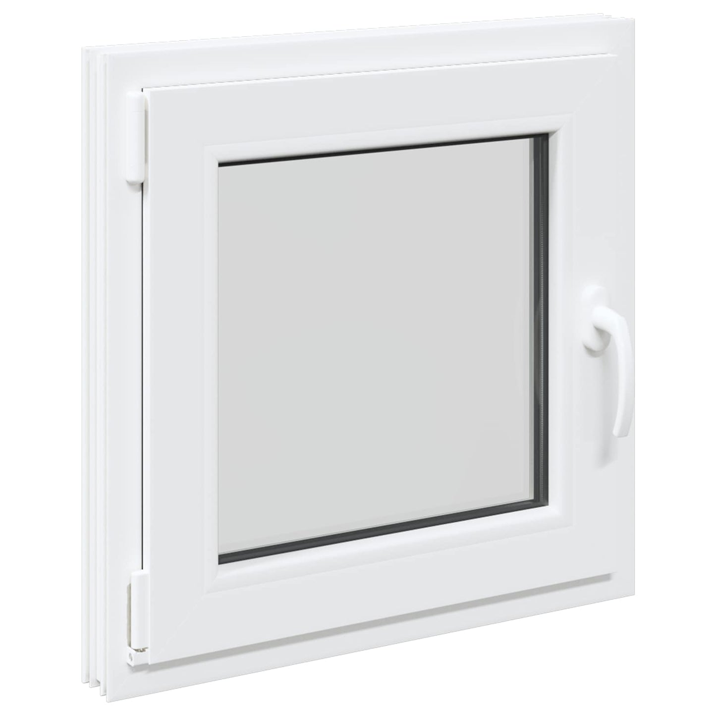 Kelderraam RISOR 60 x 60 cm PVC en glas Wit is nu te koop bij PeponiXL, paradijselijk wonen!