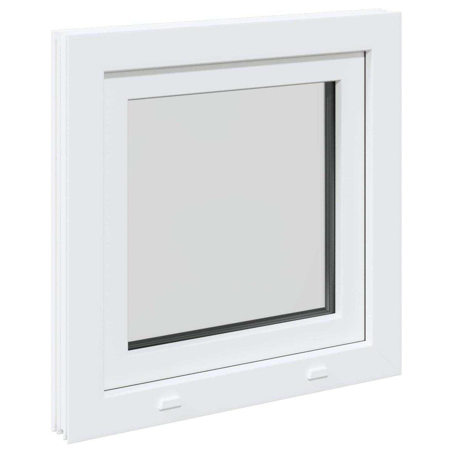 Kelderraam RISOR 60 x 60 cm PVC en glas Wit is nu te koop bij PeponiXL, paradijselijk wonen!