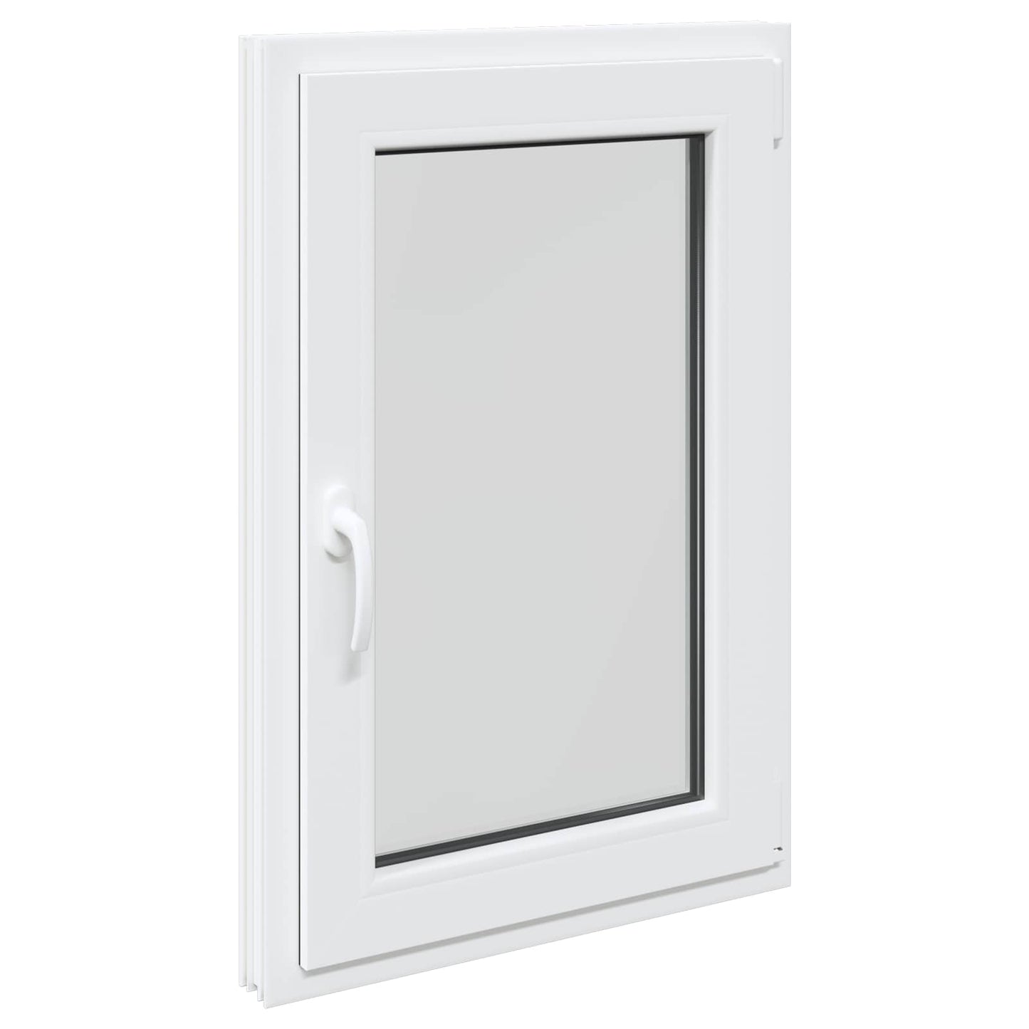 Kelderraam RISOR 60 x 90 cm PVC en glas Wit is nu te koop bij PeponiXL, paradijselijk wonen!