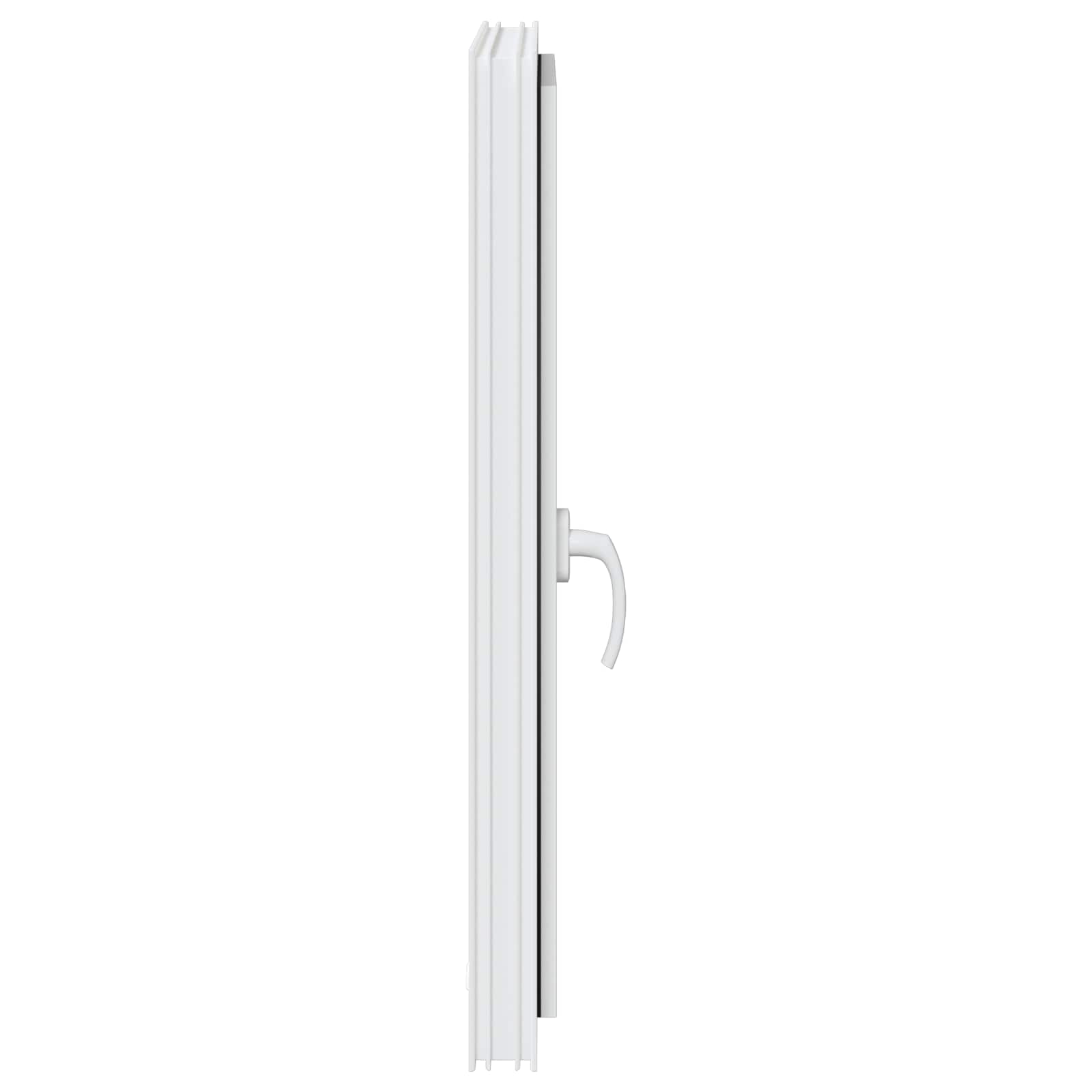 Kelderraam RISOR 60 x 90 cm PVC en glas Wit is nu te koop bij PeponiXL, paradijselijk wonen!