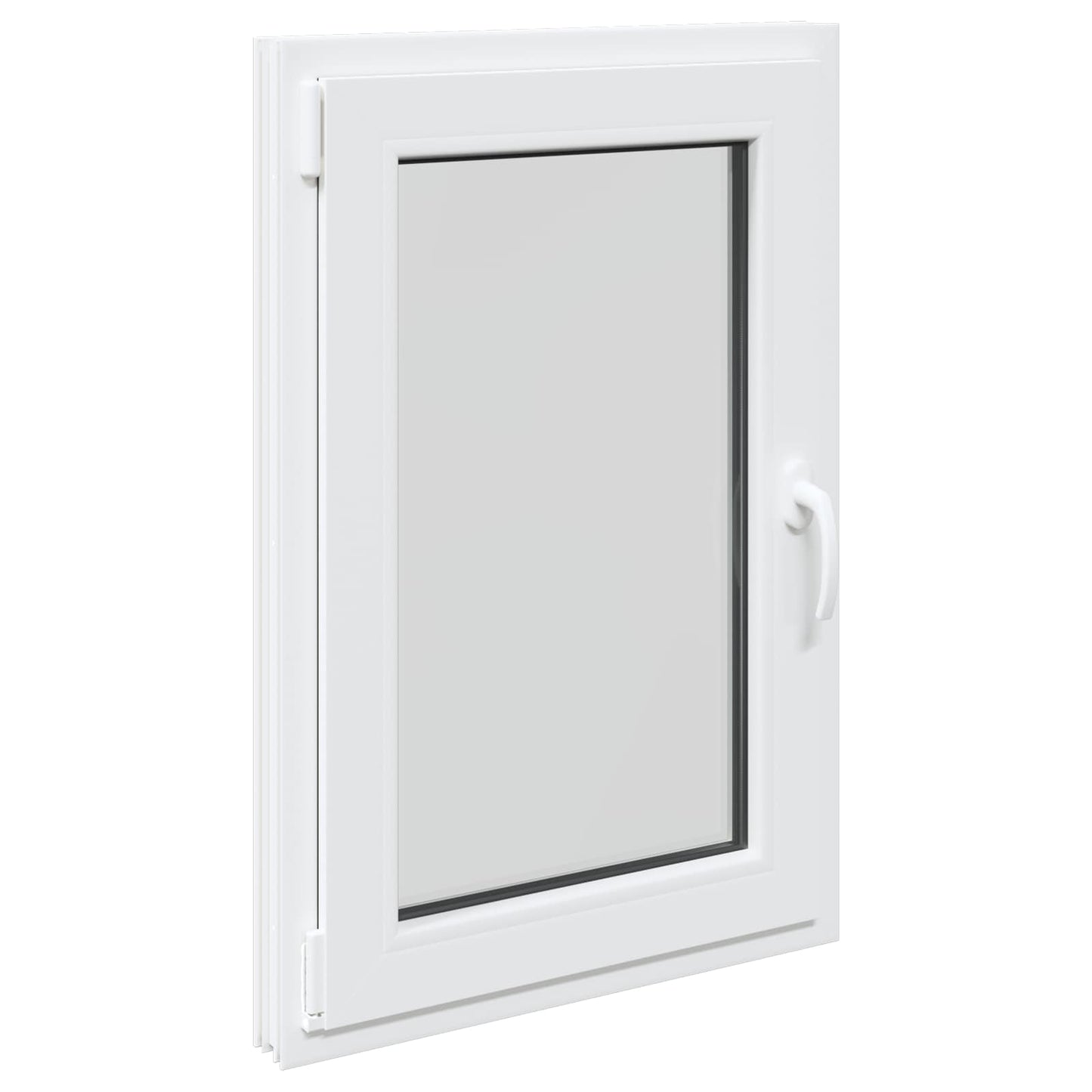 Kelderraam RISOR 60 x 90 cm PVC en glas Wit is nu te koop bij PeponiXL, paradijselijk wonen!