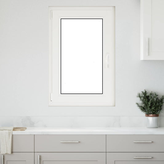 Kelderraam RISOR 60 x 100 cm PVC en glas Wit is nu te koop bij PeponiXL, paradijselijk wonen!
