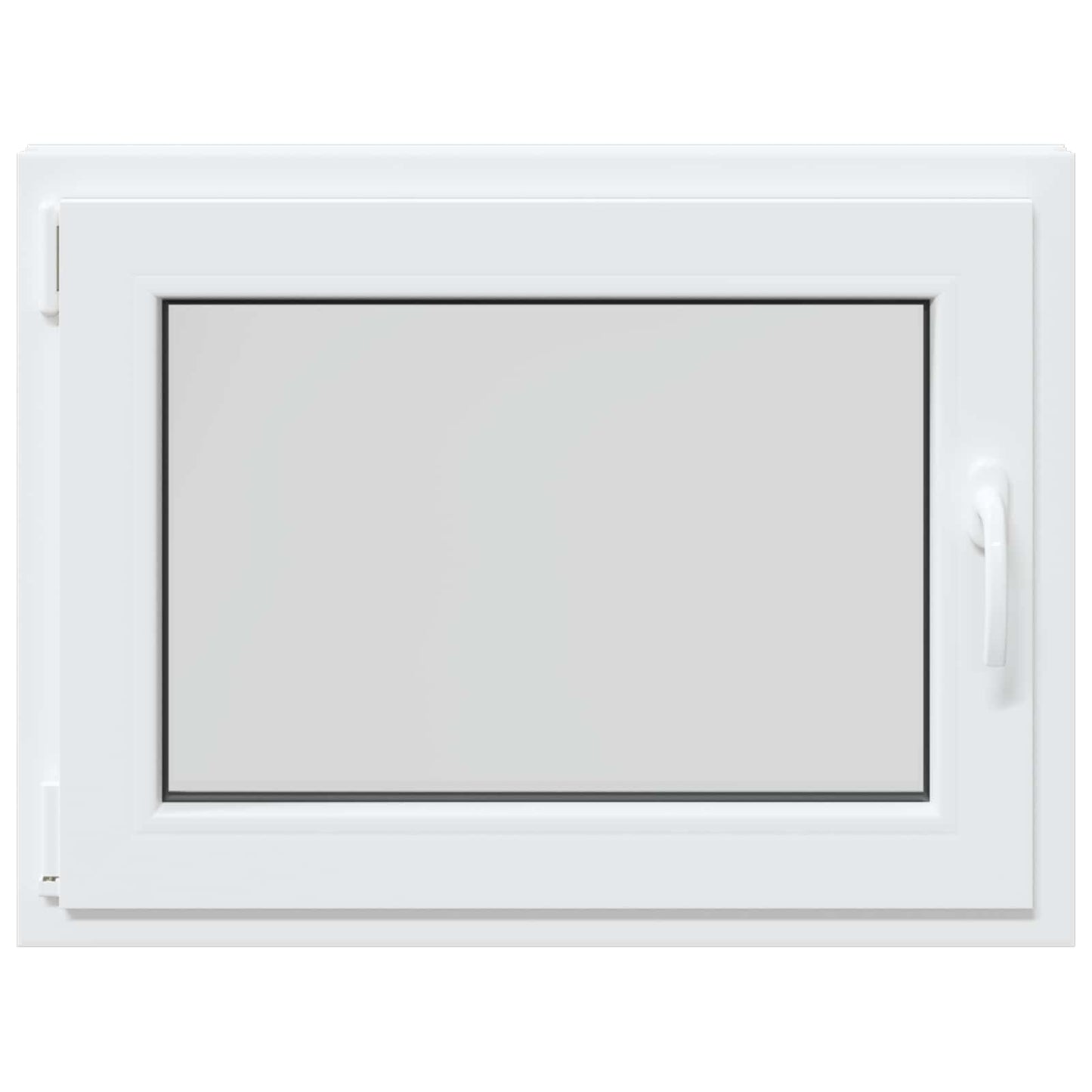 Kelderraam RISOR 80 x 70 cm PVC en glas Wit is nu te koop bij PeponiXL, paradijselijk wonen!