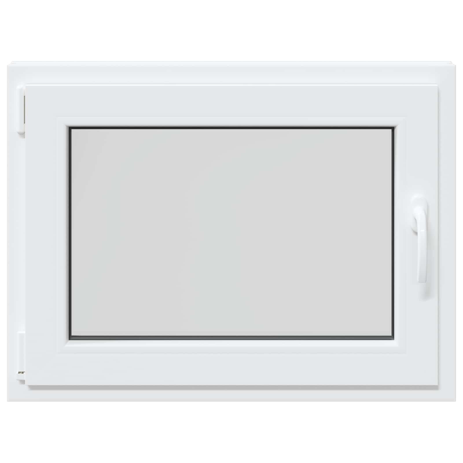 Kelderraam RISOR 80 x 70 cm PVC en glas Wit is nu te koop bij PeponiXL, paradijselijk wonen!
