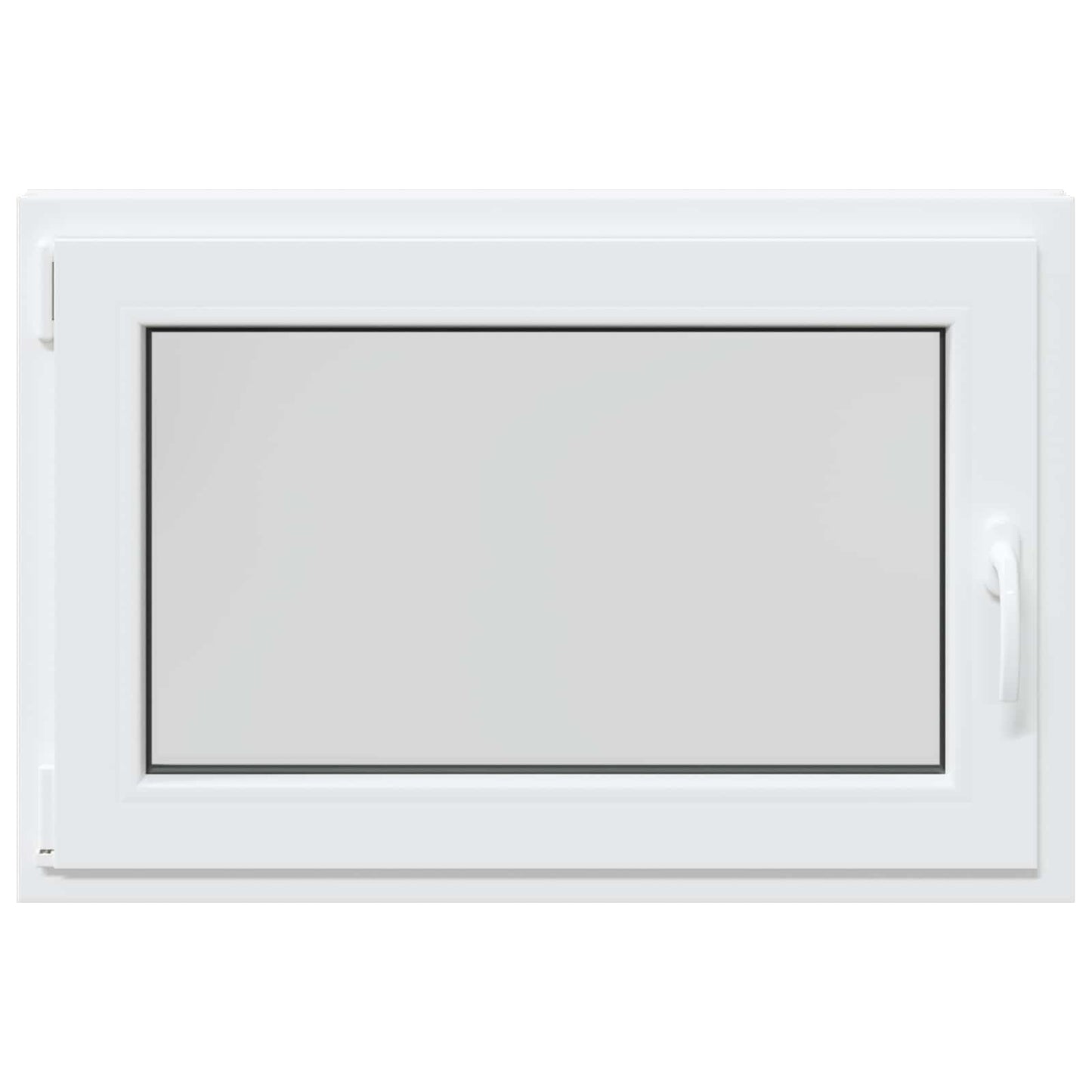 Kelderraam RISOR 90 x 50 cm PVC en glas Wit is nu te koop bij PeponiXL, paradijselijk wonen!