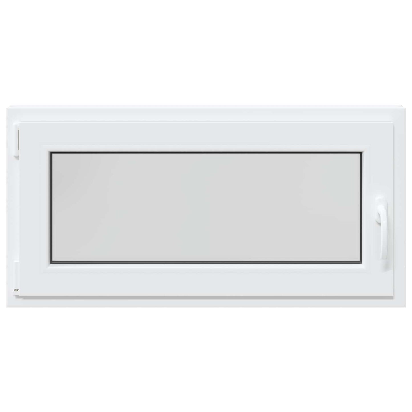 Kelderraam RISOR 100 x 50 cm PVC en glas Wit is nu te koop bij PeponiXL, paradijselijk wonen!