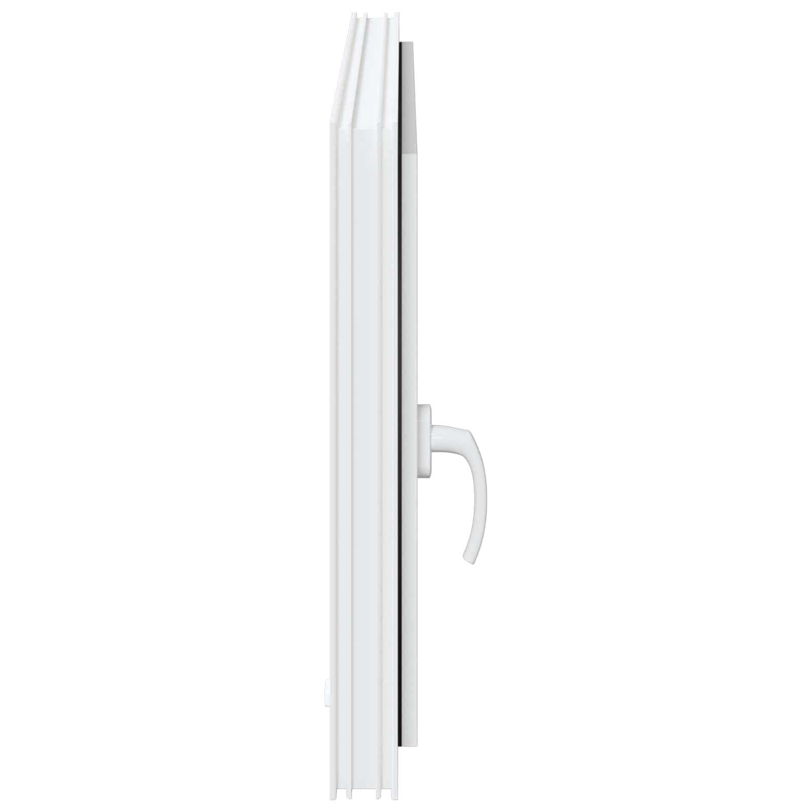 Kelderraam RISOR 100 x 60 cm PVC en glas Wit is nu te koop bij PeponiXL, paradijselijk wonen!