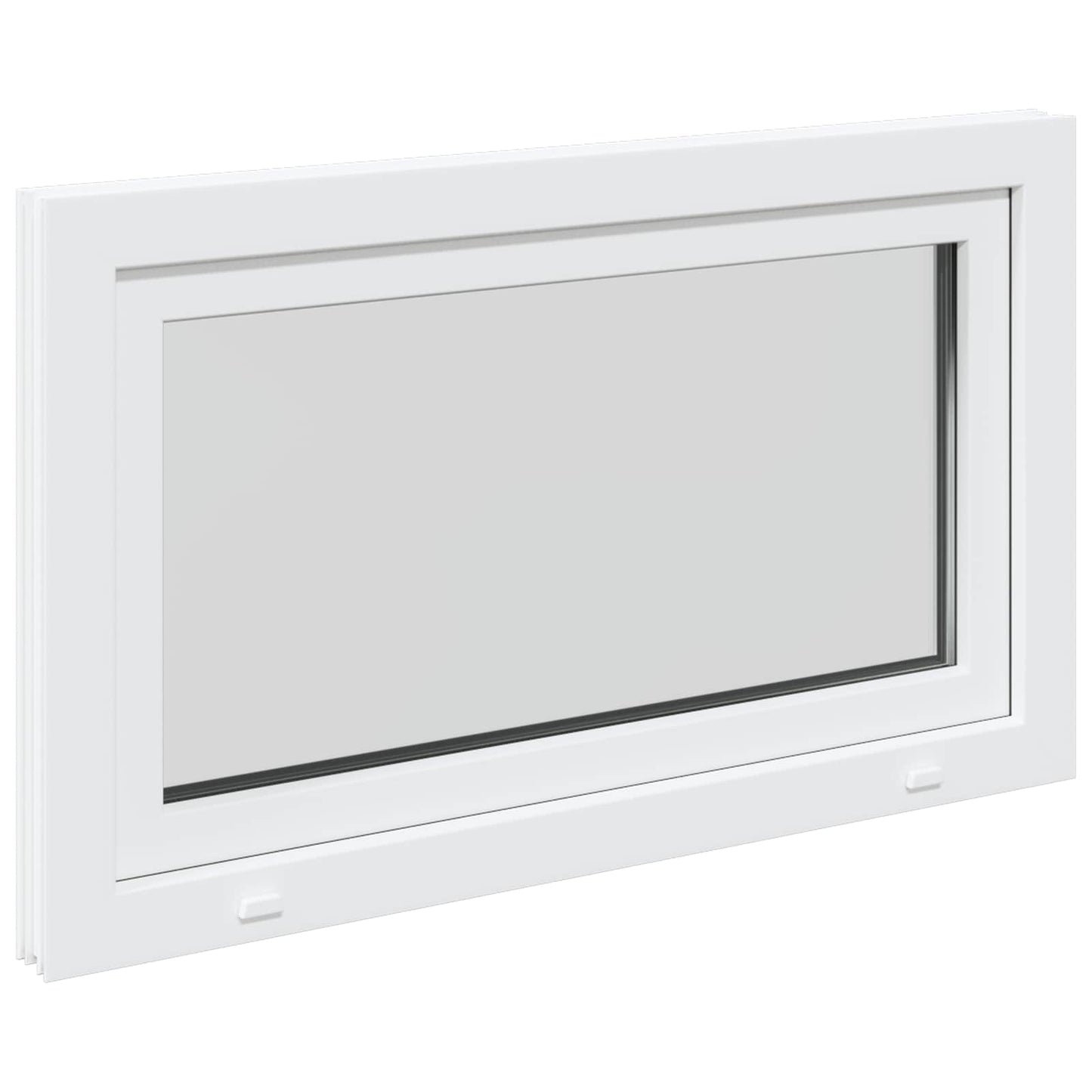 Kelderraam RISOR 100 x 70 cm PVC en glas Wit is nu te koop bij PeponiXL, paradijselijk wonen!