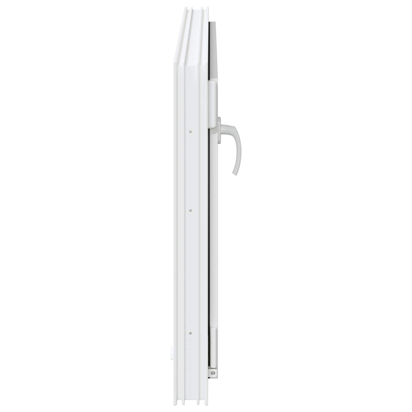 Kelderraam RISOR 100 x 70 cm PVC en glas Wit is nu te koop bij PeponiXL, paradijselijk wonen!