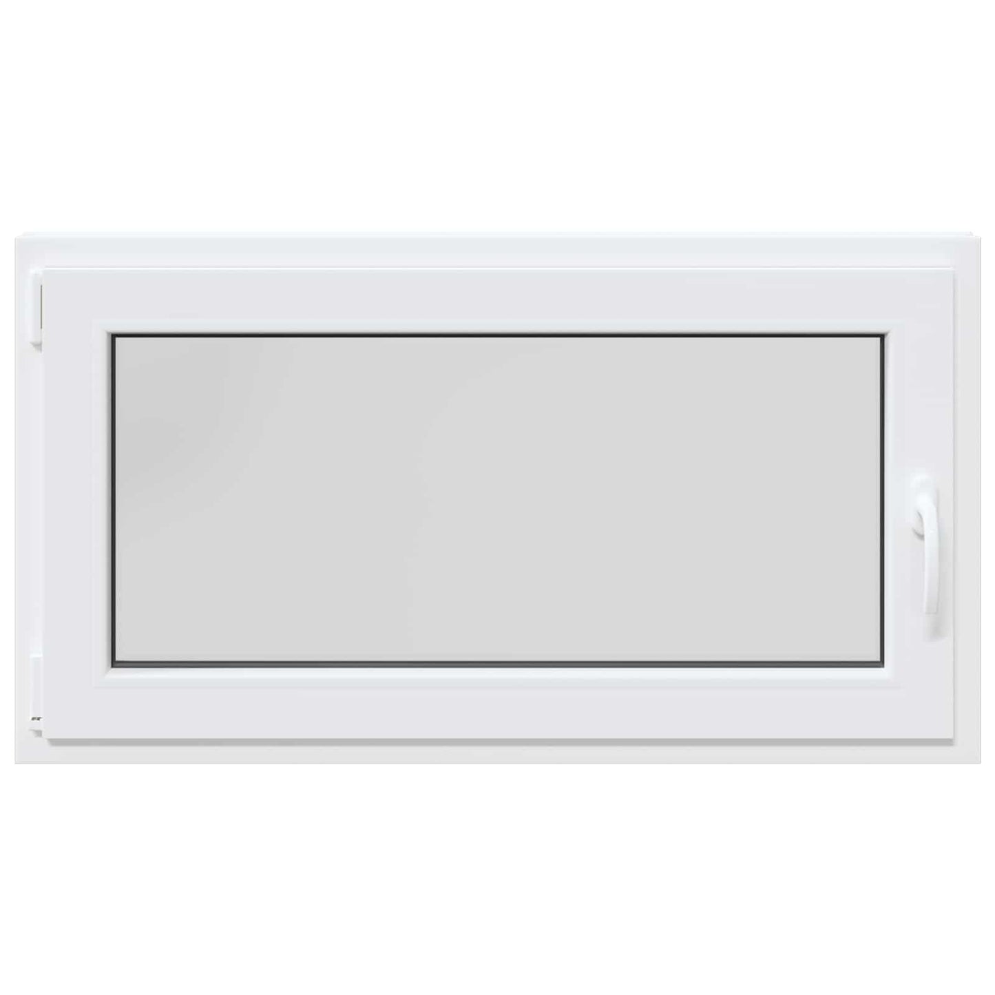 Kelderraam RISOR 110 x 50 cm PVC en glas Wit is nu te koop bij PeponiXL, paradijselijk wonen!