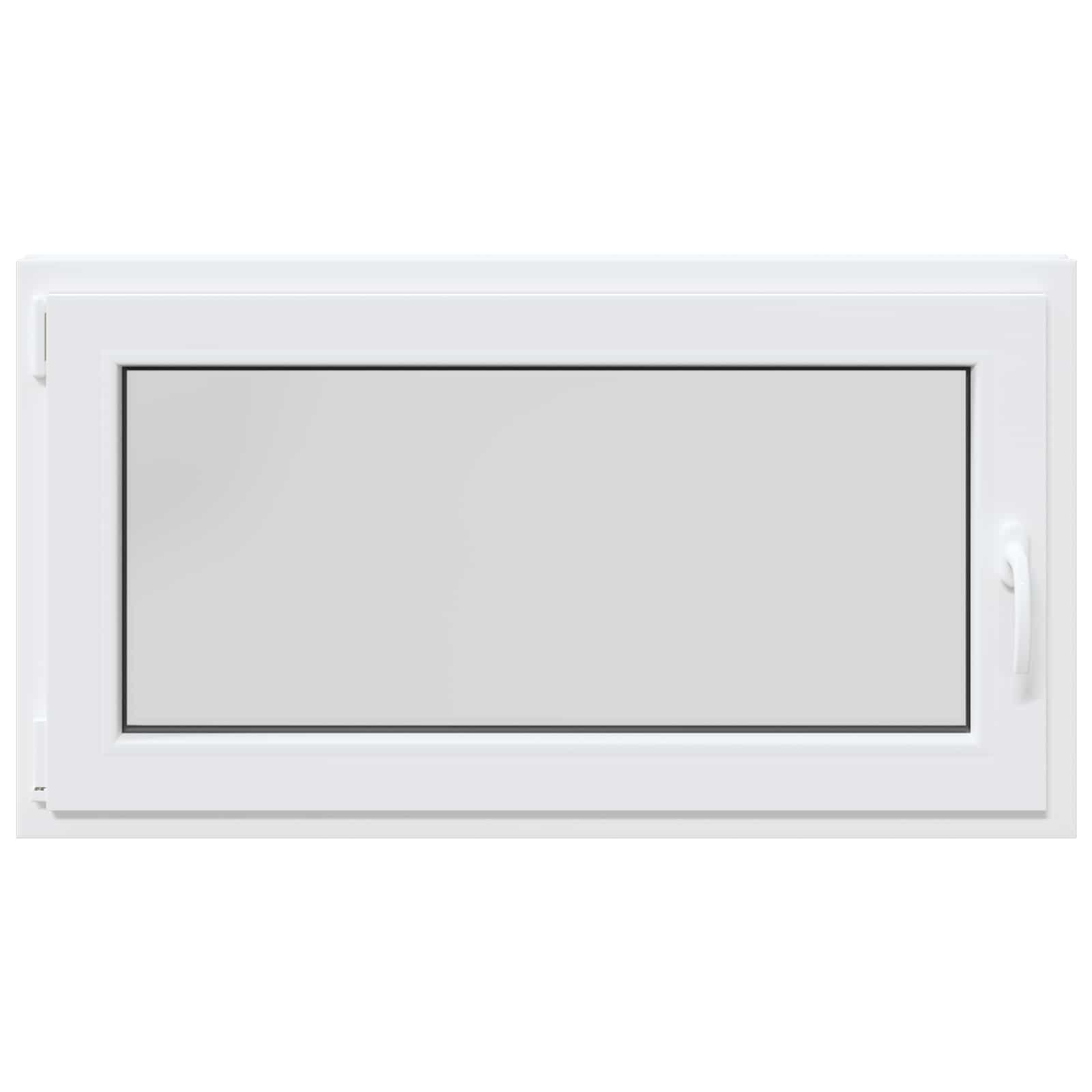 Kelderraam RISOR 110 x 50 cm PVC en glas Wit is nu te koop bij PeponiXL, paradijselijk wonen!