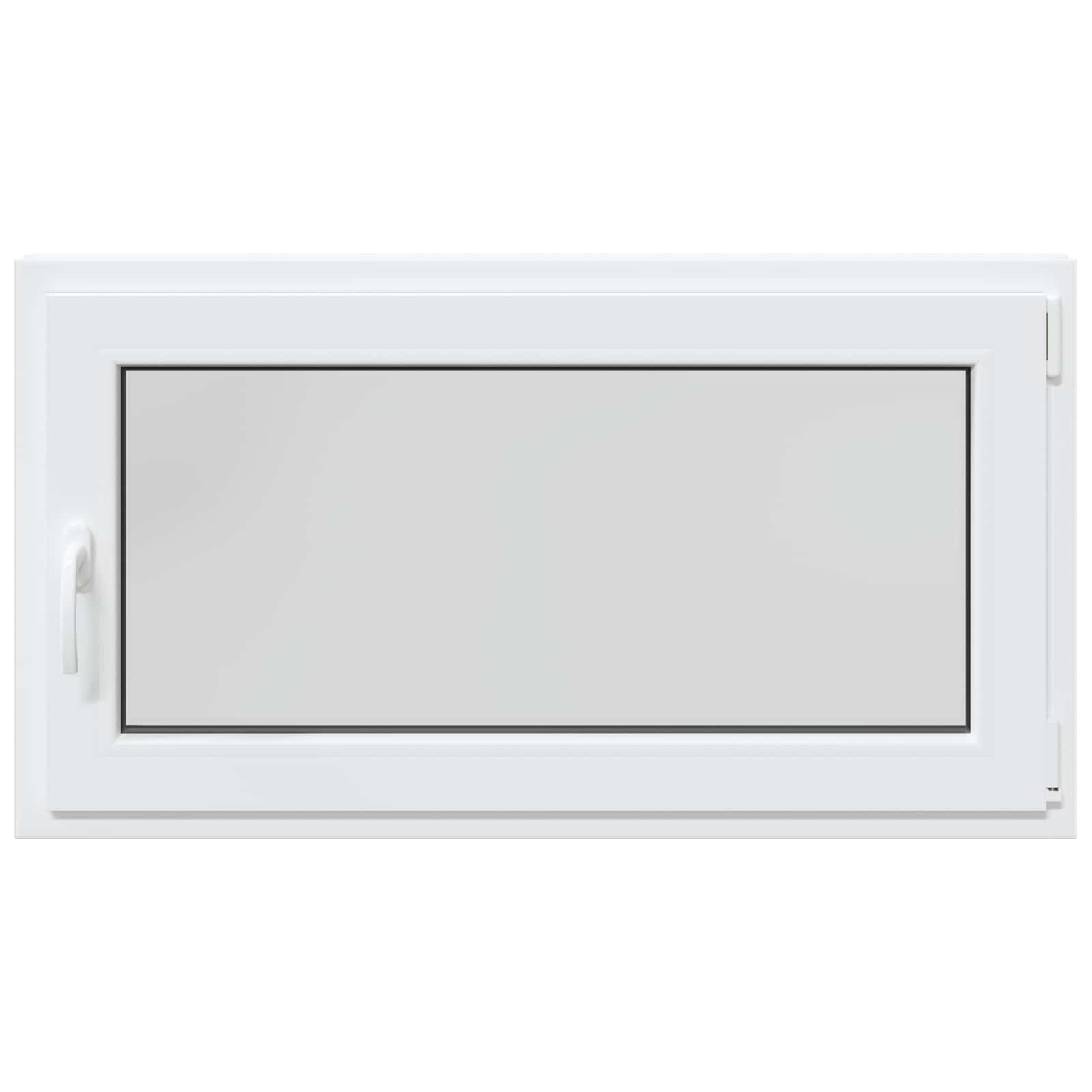 Kelderraam RISOR 110 x 60 cm PVC en glas Wit is nu te koop bij PeponiXL, paradijselijk wonen!