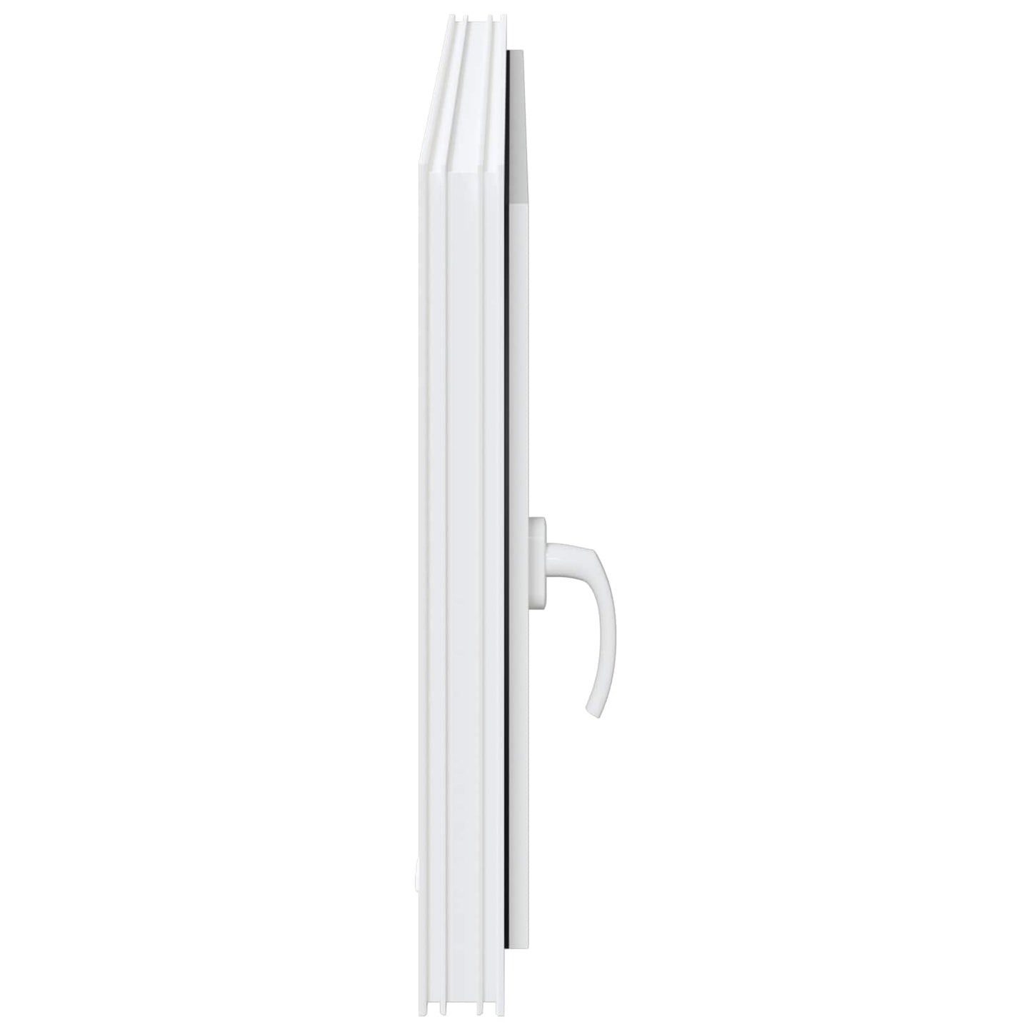 Kelderraam RISOR 110 x 60 cm PVC en glas Wit is nu te koop bij PeponiXL, paradijselijk wonen!
