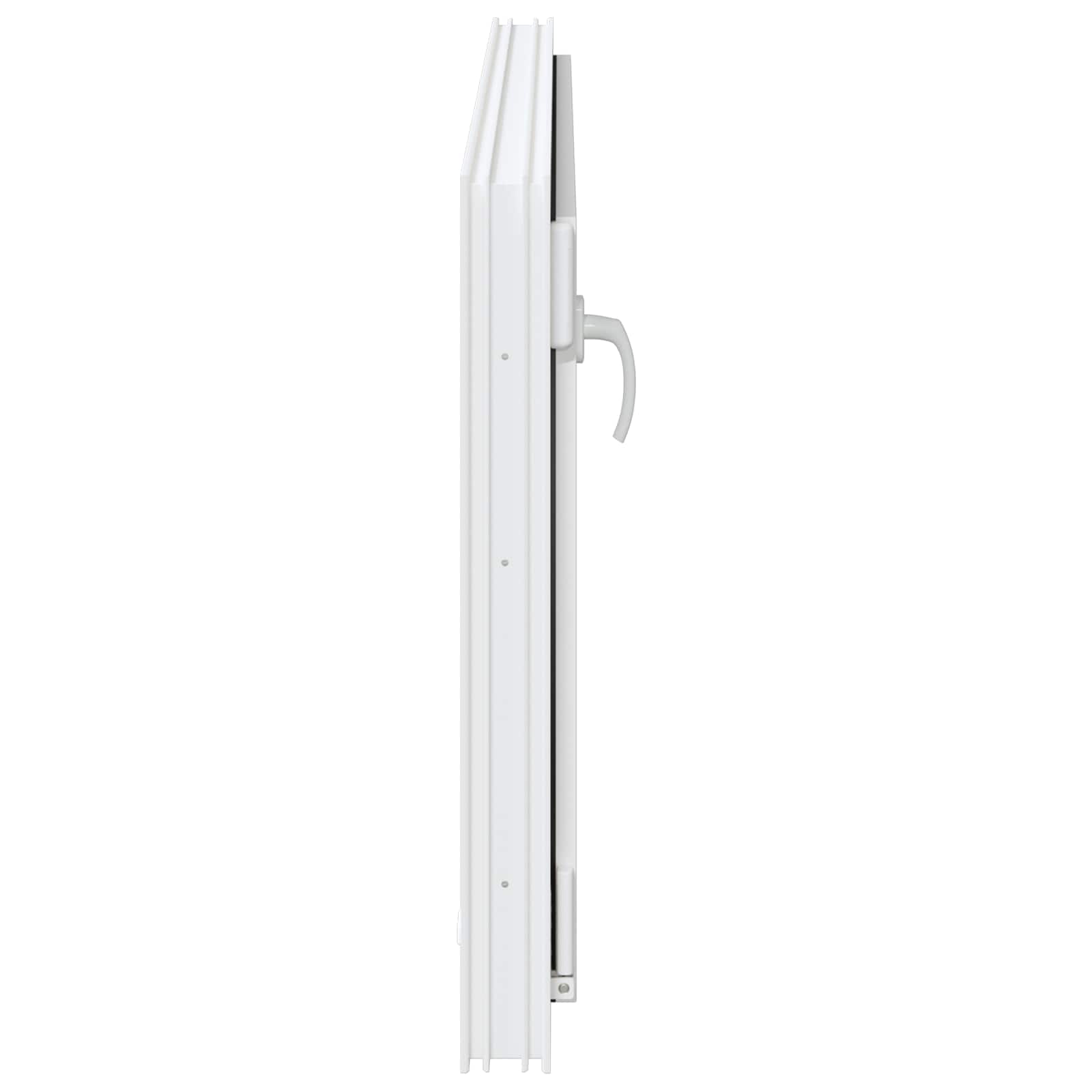 Kelderraam RISOR 110 x 70 cm PVC en glas Wit is nu te koop bij PeponiXL, paradijselijk wonen!