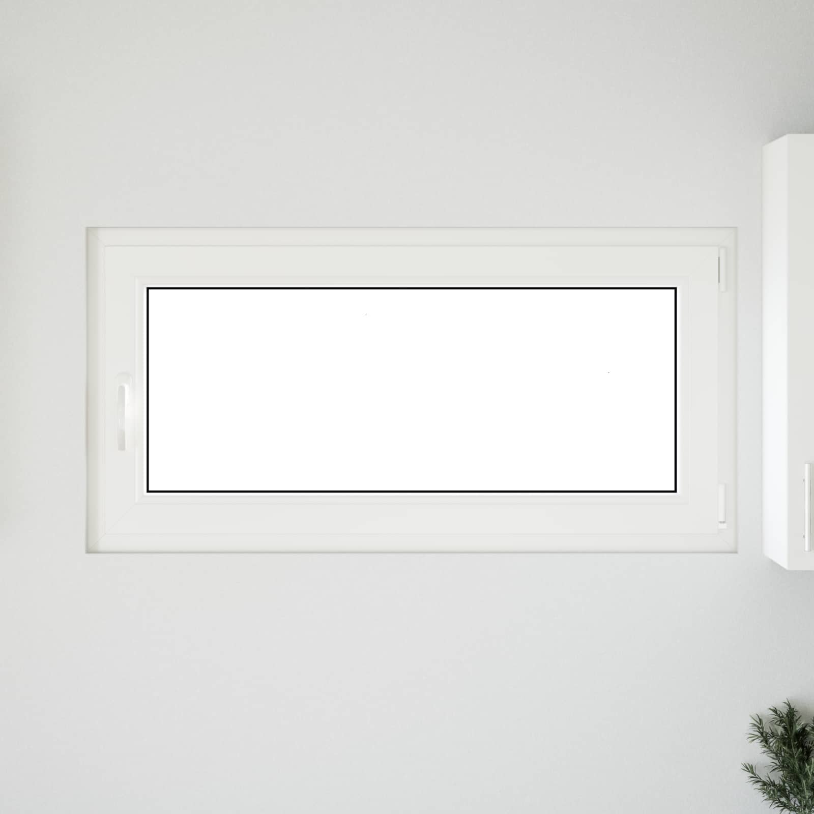 Kelderraam RISOR 120 x 60 cm PVC en glas Wit is nu te koop bij PeponiXL, paradijselijk wonen!