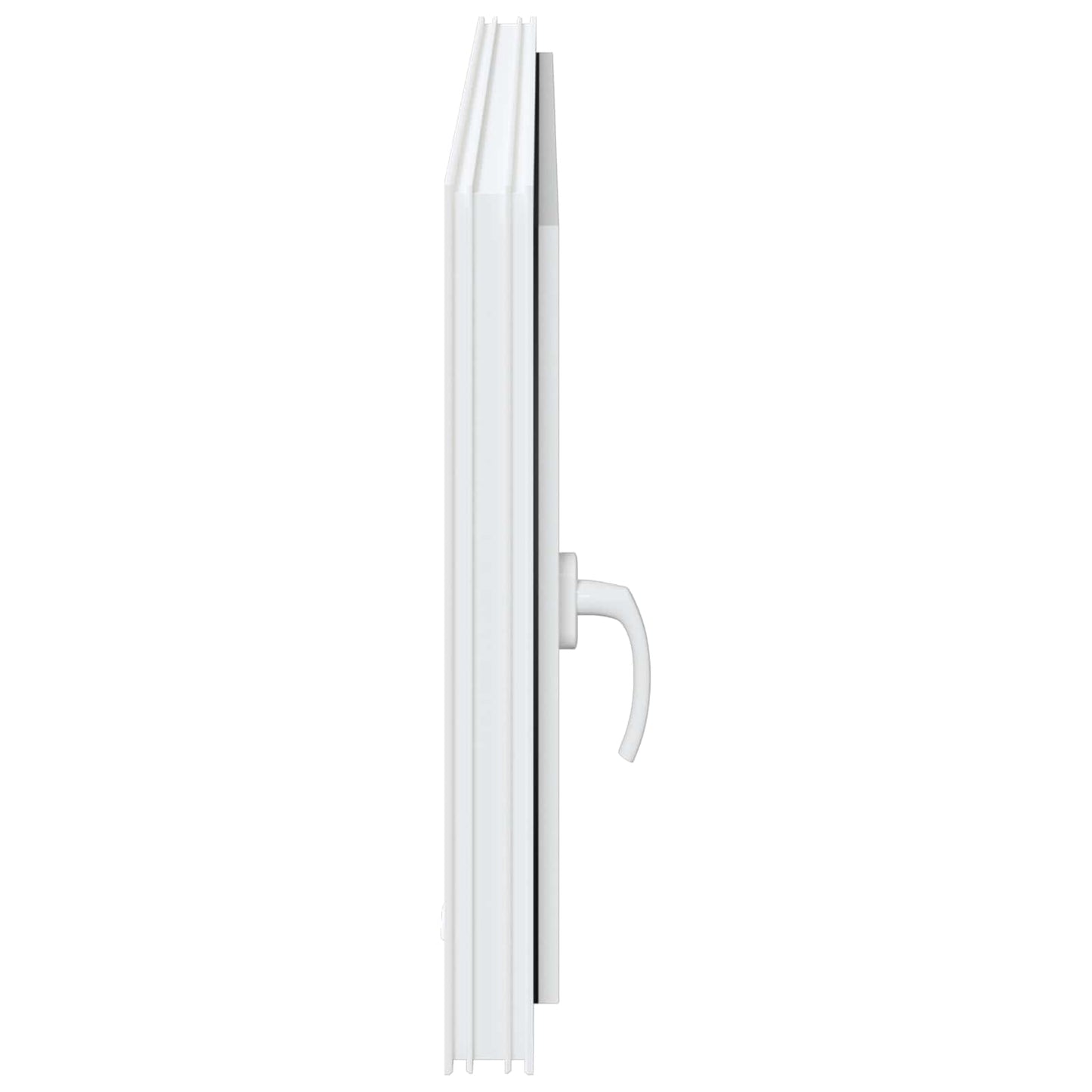 Kelderraam RISOR 120 x 60 cm PVC en glas Wit is nu te koop bij PeponiXL, paradijselijk wonen!