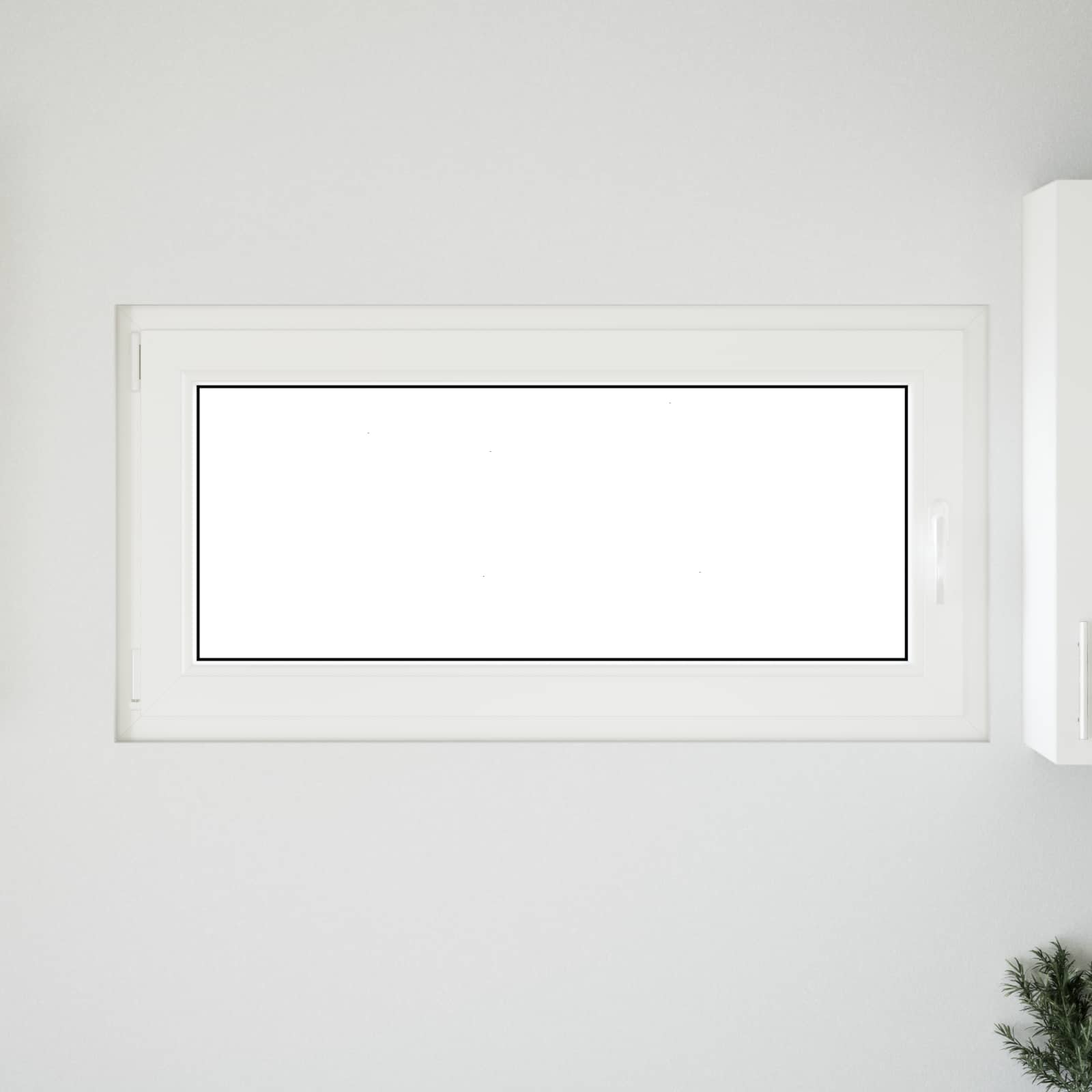 Kelderraam RISOR 120 x 60 cm PVC en glas Wit is nu te koop bij PeponiXL, paradijselijk wonen!