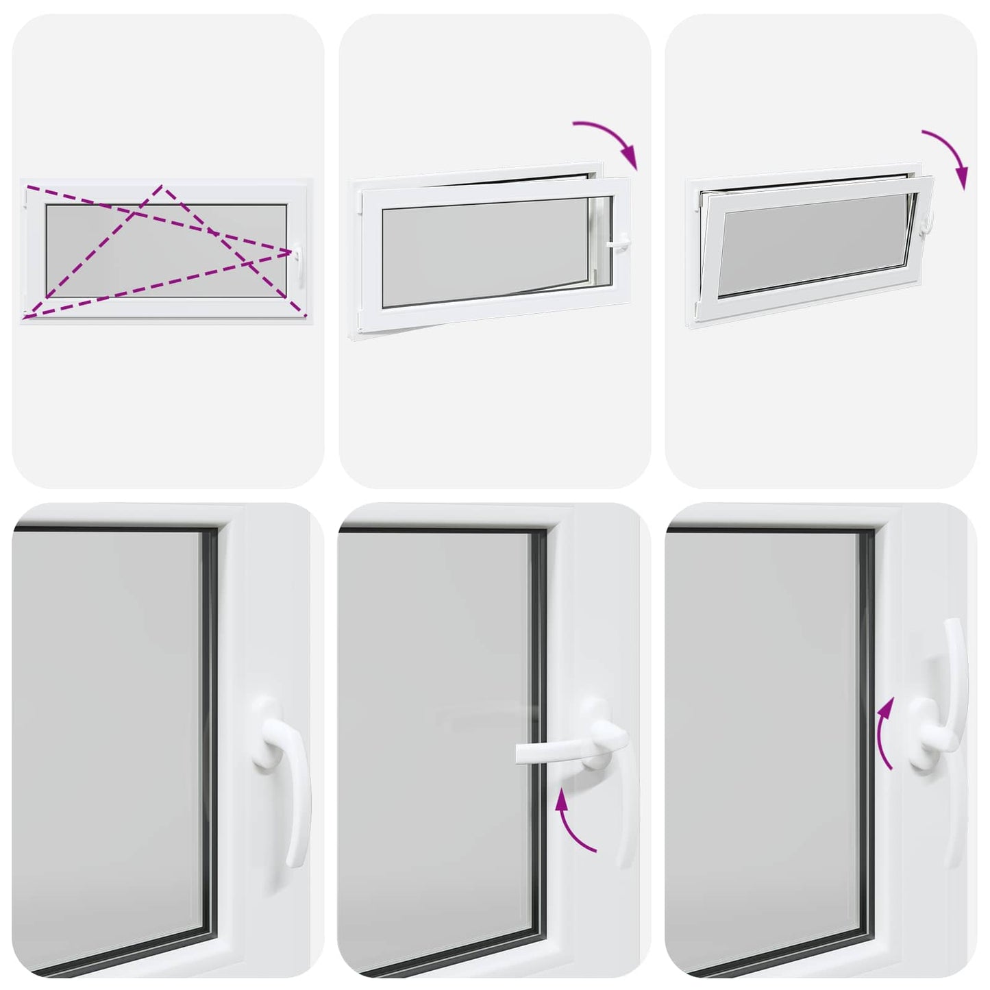 Kelderraam RISOR 120 x 60 cm PVC en glas Wit is nu te koop bij PeponiXL, paradijselijk wonen!