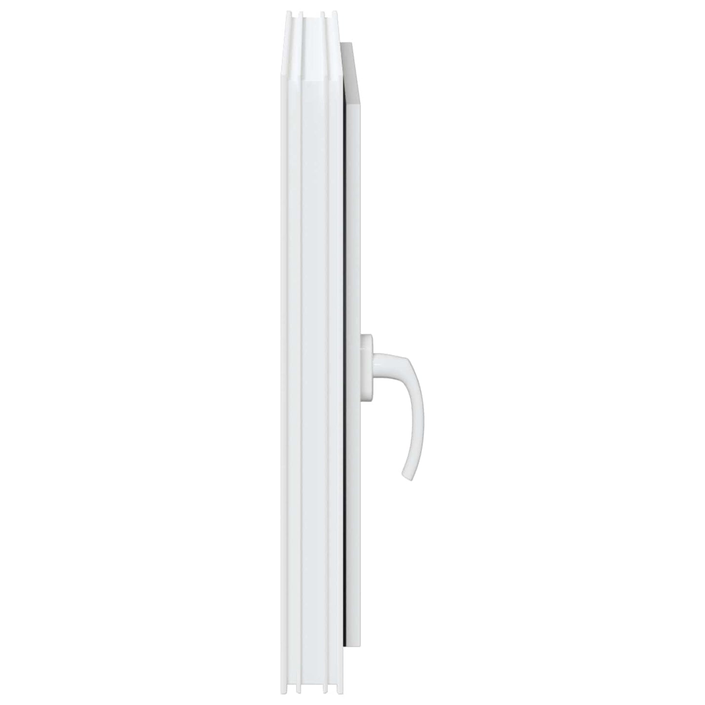 Kelderraam RISOR 50 x 50 cm PVC en glas Wit is nu te koop bij PeponiXL, paradijselijk wonen!