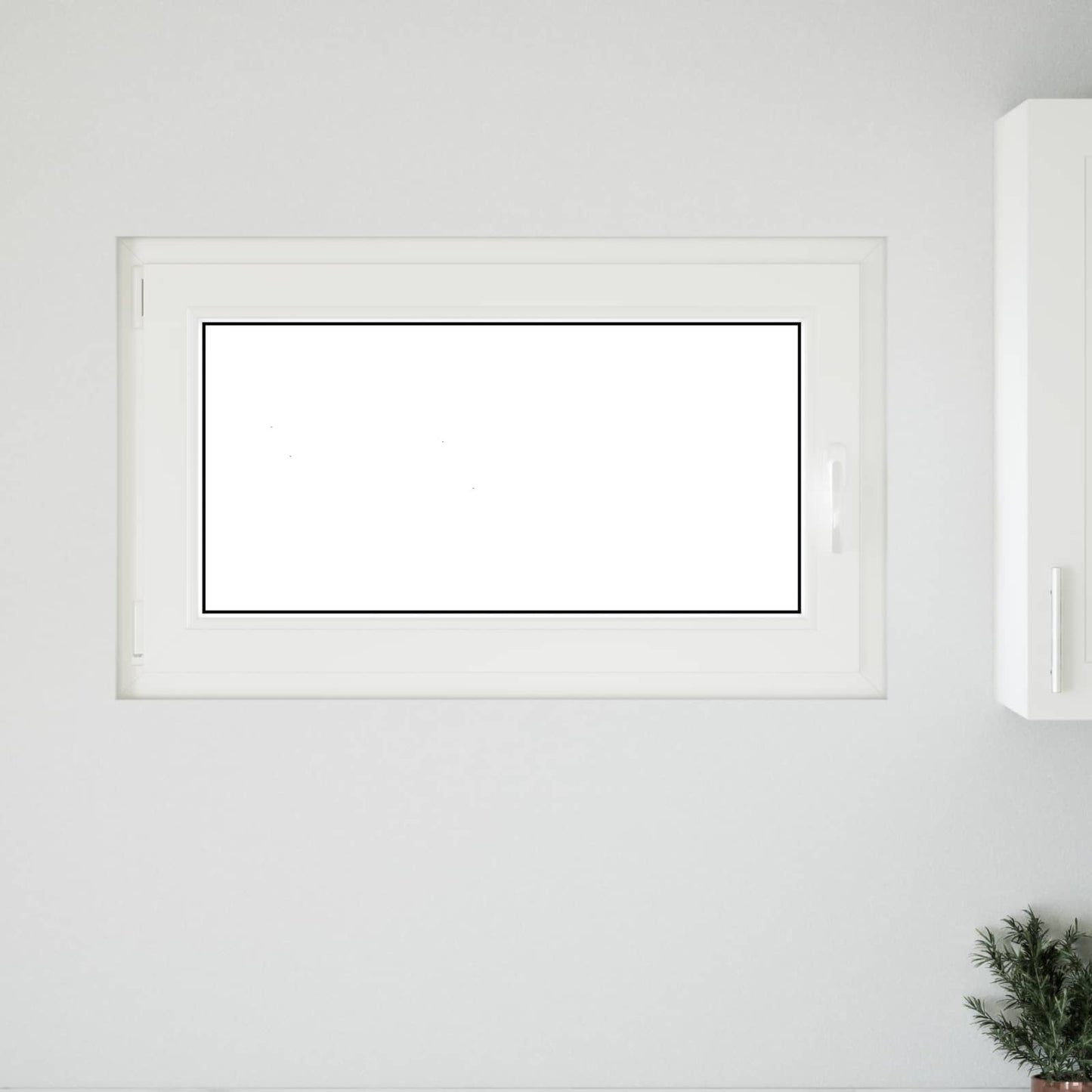 Kelderraam RISOR 100 x 70 cm PVC en glas Antracietkleurig is nu te koop bij PeponiXL, paradijselijk wonen!
