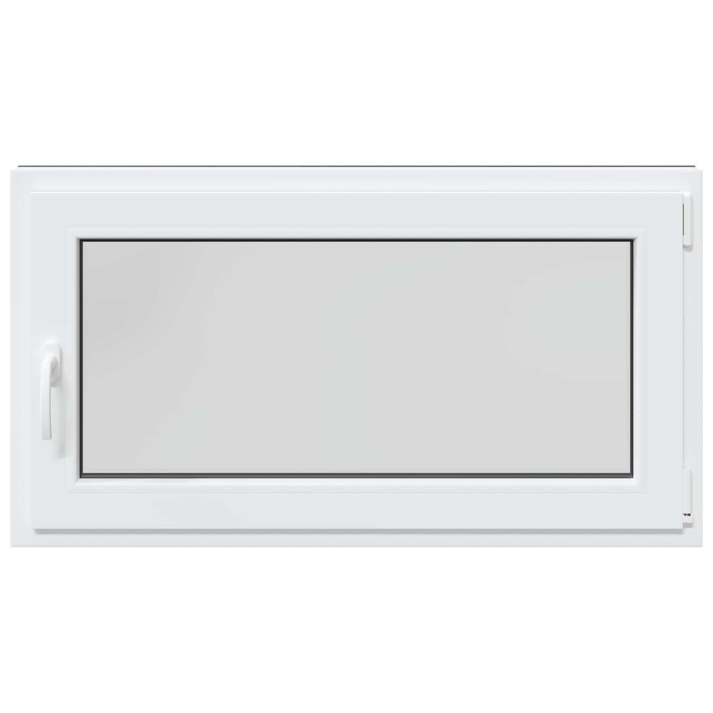 Kelderraam RISOR 110 x 60 cm PVC en glas Antracietkleurig is nu te koop bij PeponiXL, paradijselijk wonen!