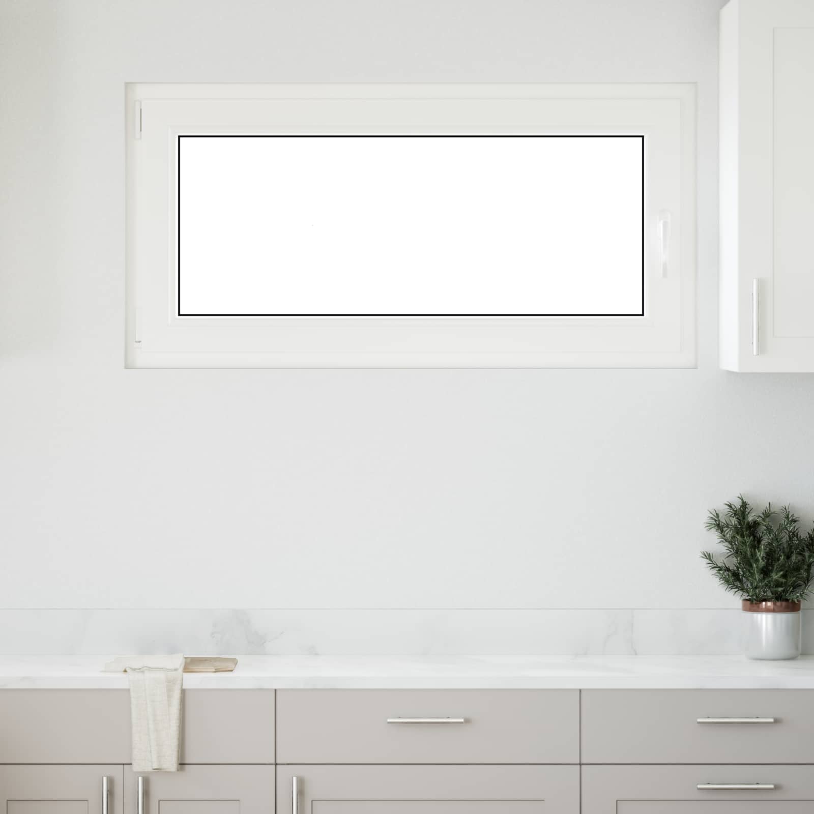 Kelderraam RISOR 120 x 60 cm PVC en glas Antracietkleurig is nu te koop bij PeponiXL, paradijselijk wonen!