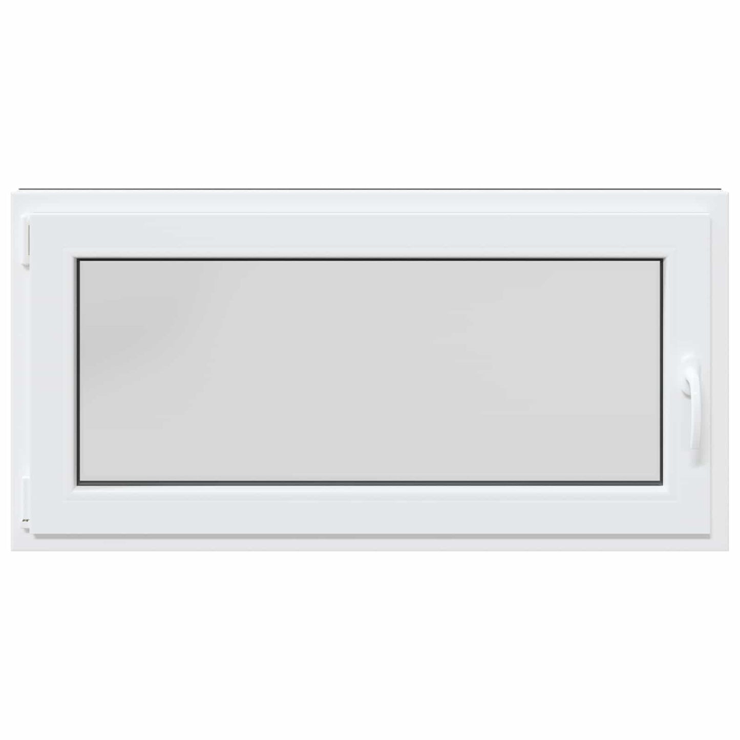 Kelderraam RISOR 120 x 60 cm PVC en glas Antracietkleurig is nu te koop bij PeponiXL, paradijselijk wonen!