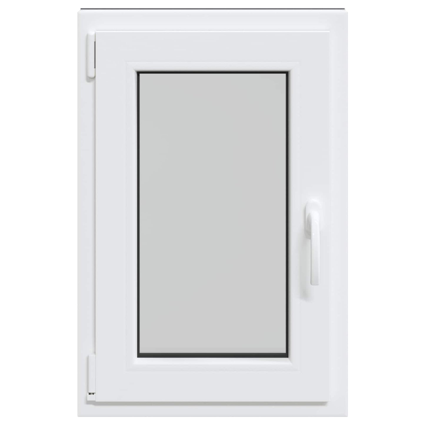 Kelderraam RISOR 50 x 75 cm PVC en glas Antracietkleurig is nu te koop bij PeponiXL, paradijselijk wonen!