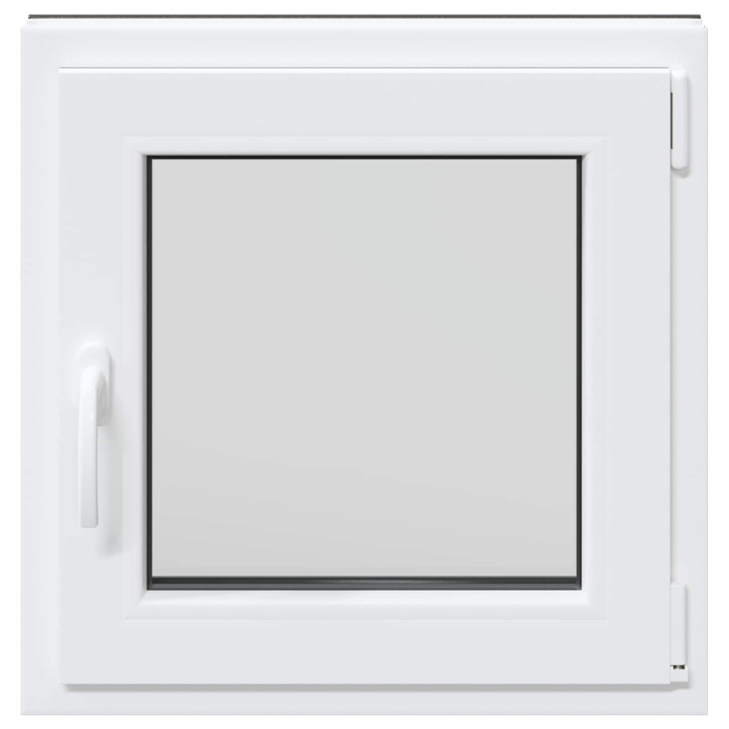 Kelderraam RISOR 60 x 60 cm PVC en glas Antracietkleurig is nu te koop bij PeponiXL, paradijselijk wonen!