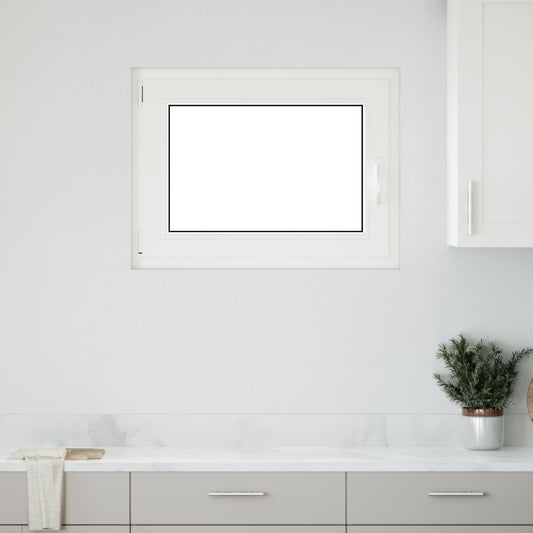 Kelderraam RISOR 80 x 70 cm PVC en glas Antracietkleurig is nu te koop bij PeponiXL, paradijselijk wonen!