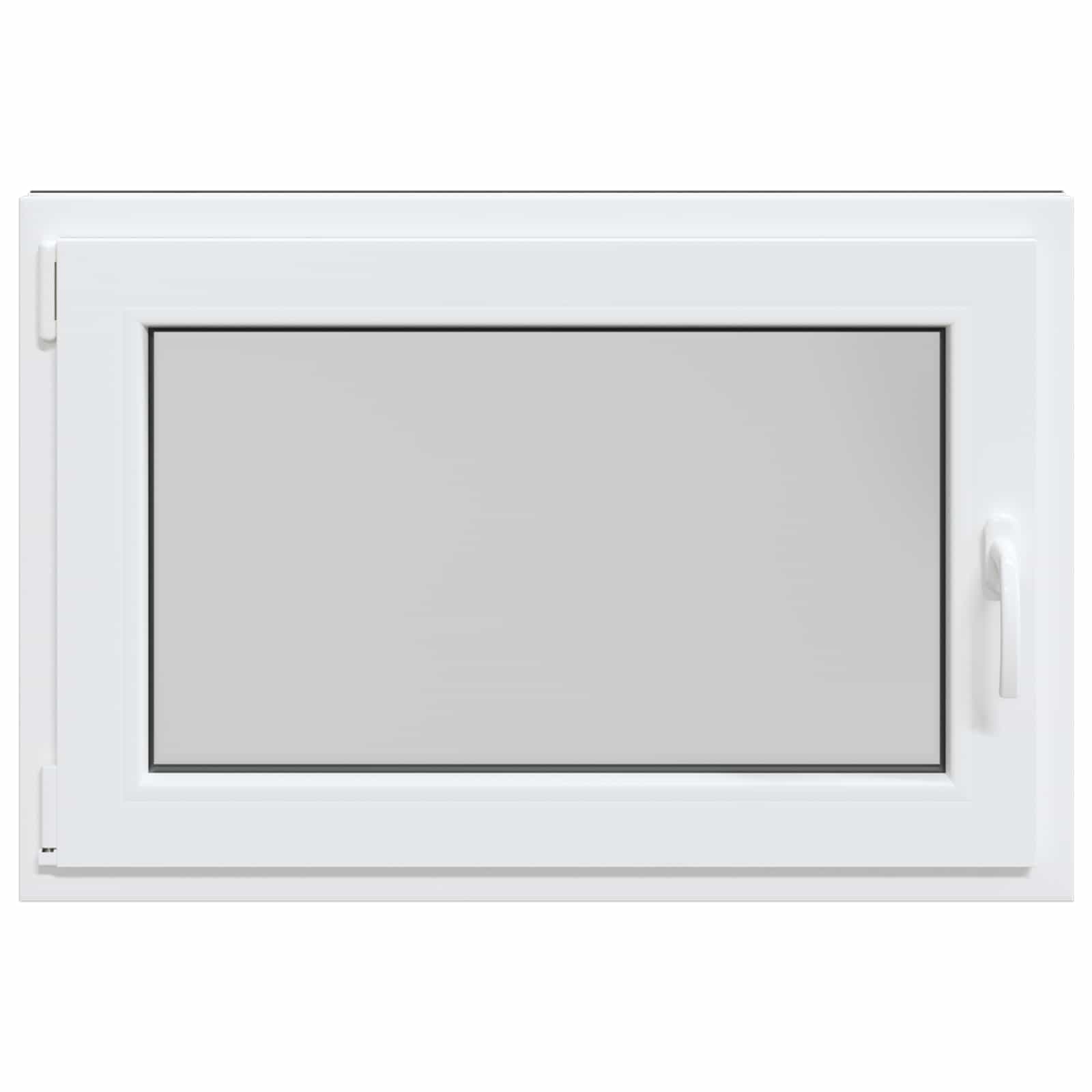 Kelderraam RISOR 90 x 50 cm PVC en glas Antracietkleurig is nu te koop bij PeponiXL, paradijselijk wonen!