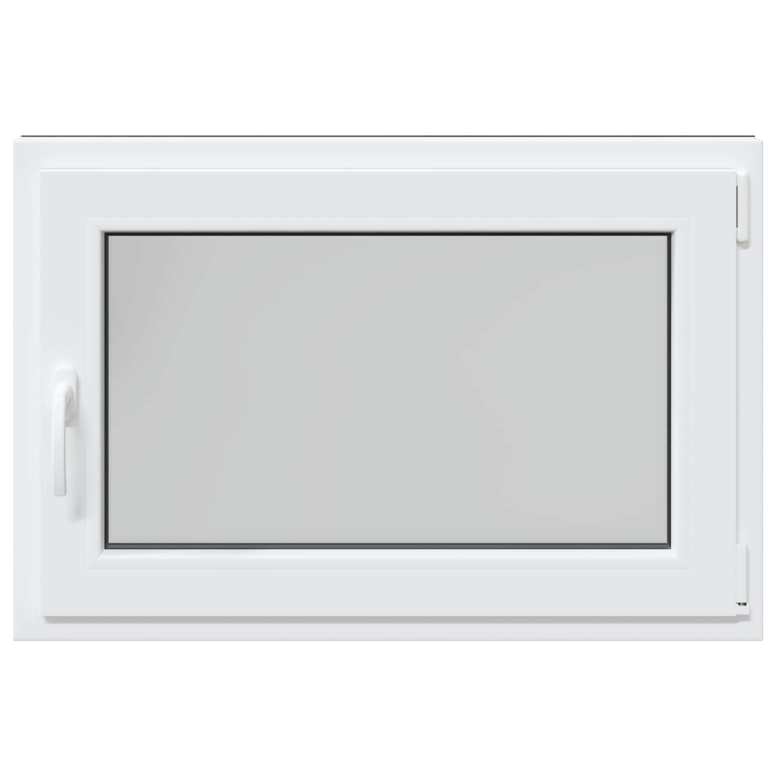 Kelderraam RISOR 90 x 50 cm PVC en glas Antracietkleurig is nu te koop bij PeponiXL, paradijselijk wonen!