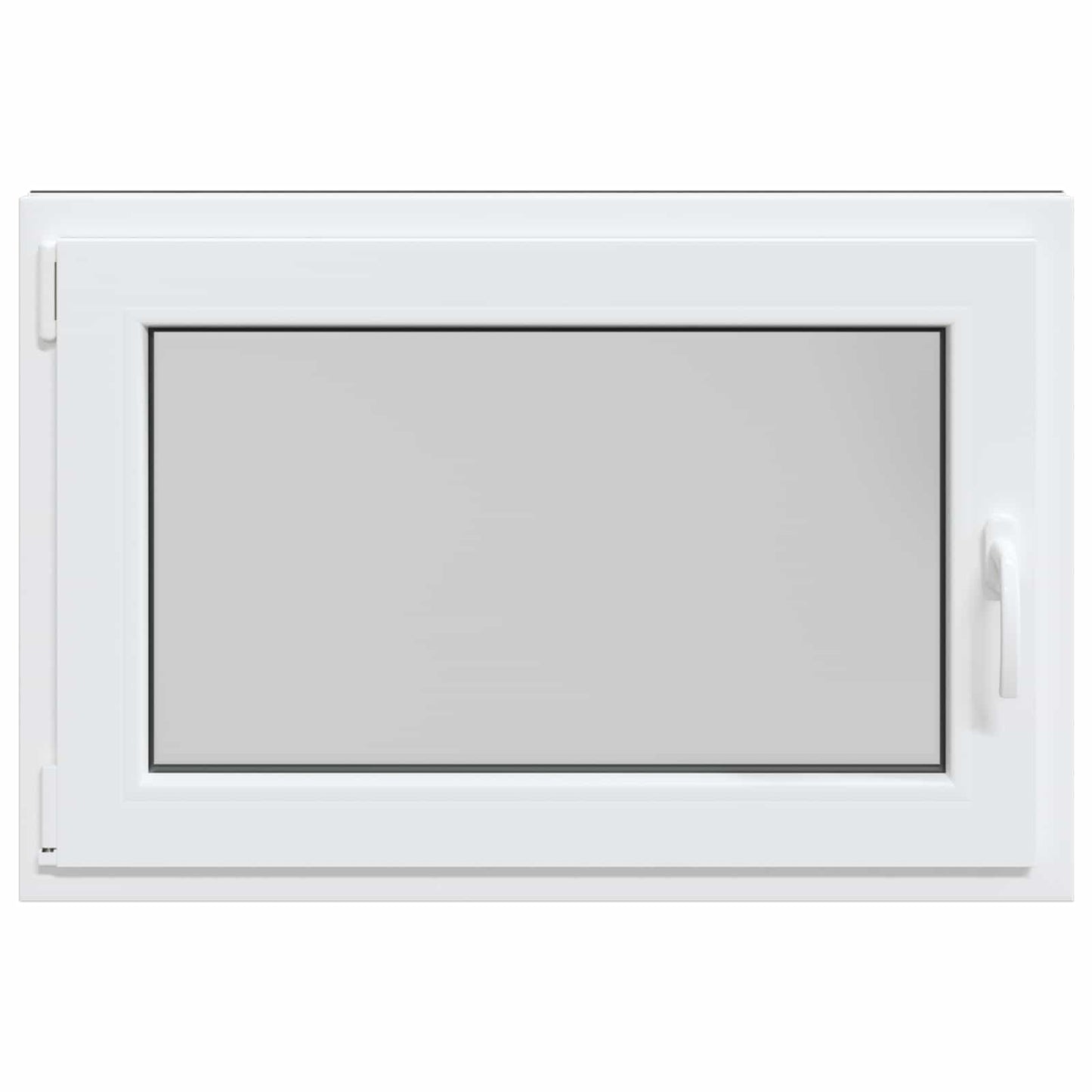 Kelderraam RISOR 90 x 70 cm PVC en glas Antracietkleurig is nu te koop bij PeponiXL, paradijselijk wonen!