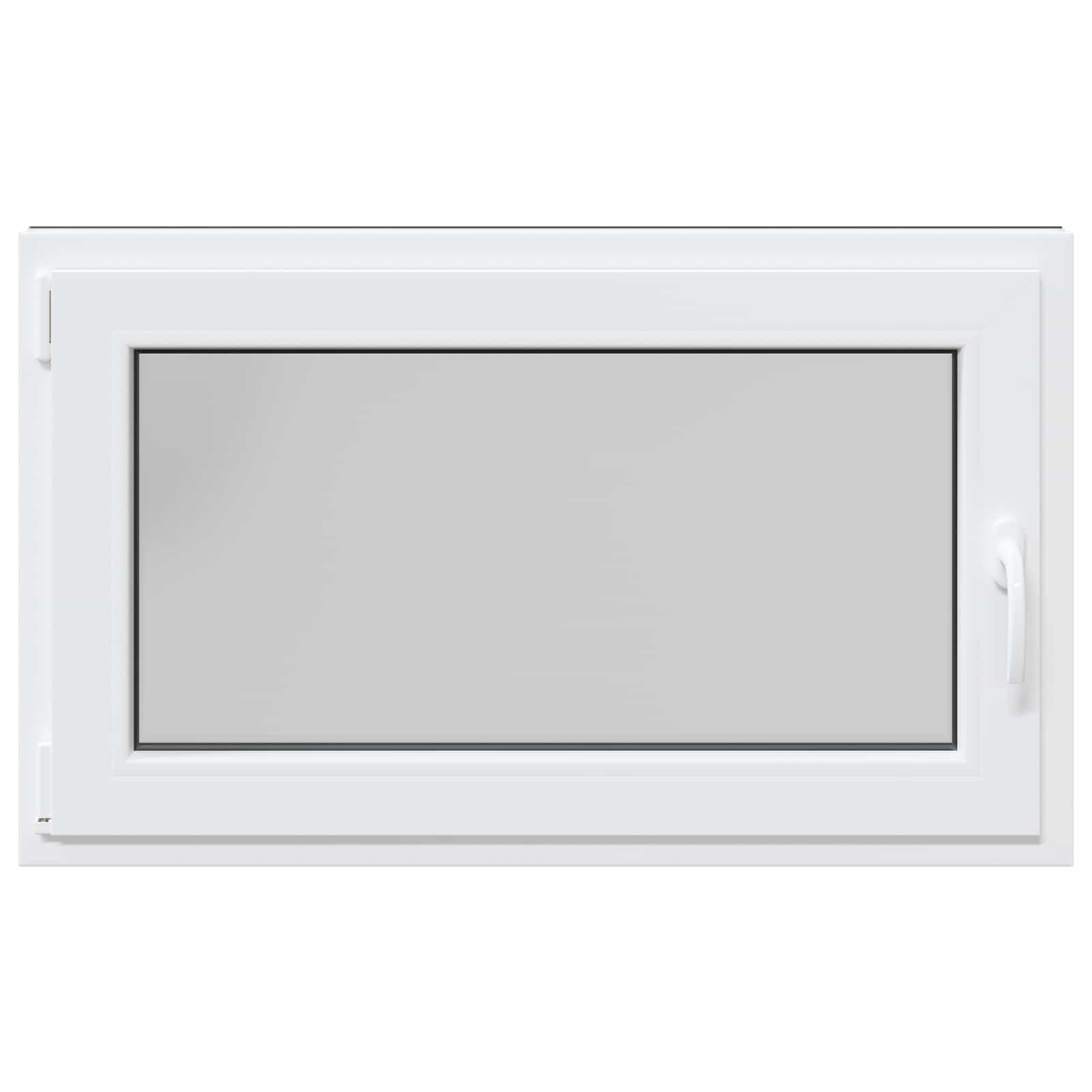 Kelderraam RISOR 100 x 50 cm PVC en glas Antracietkleurig is nu te koop bij PeponiXL, paradijselijk wonen!
