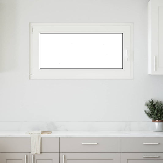 Kelderraam RISOR 110 x 50 cm PVC en glas Antracietkleurig is nu te koop bij PeponiXL, paradijselijk wonen!