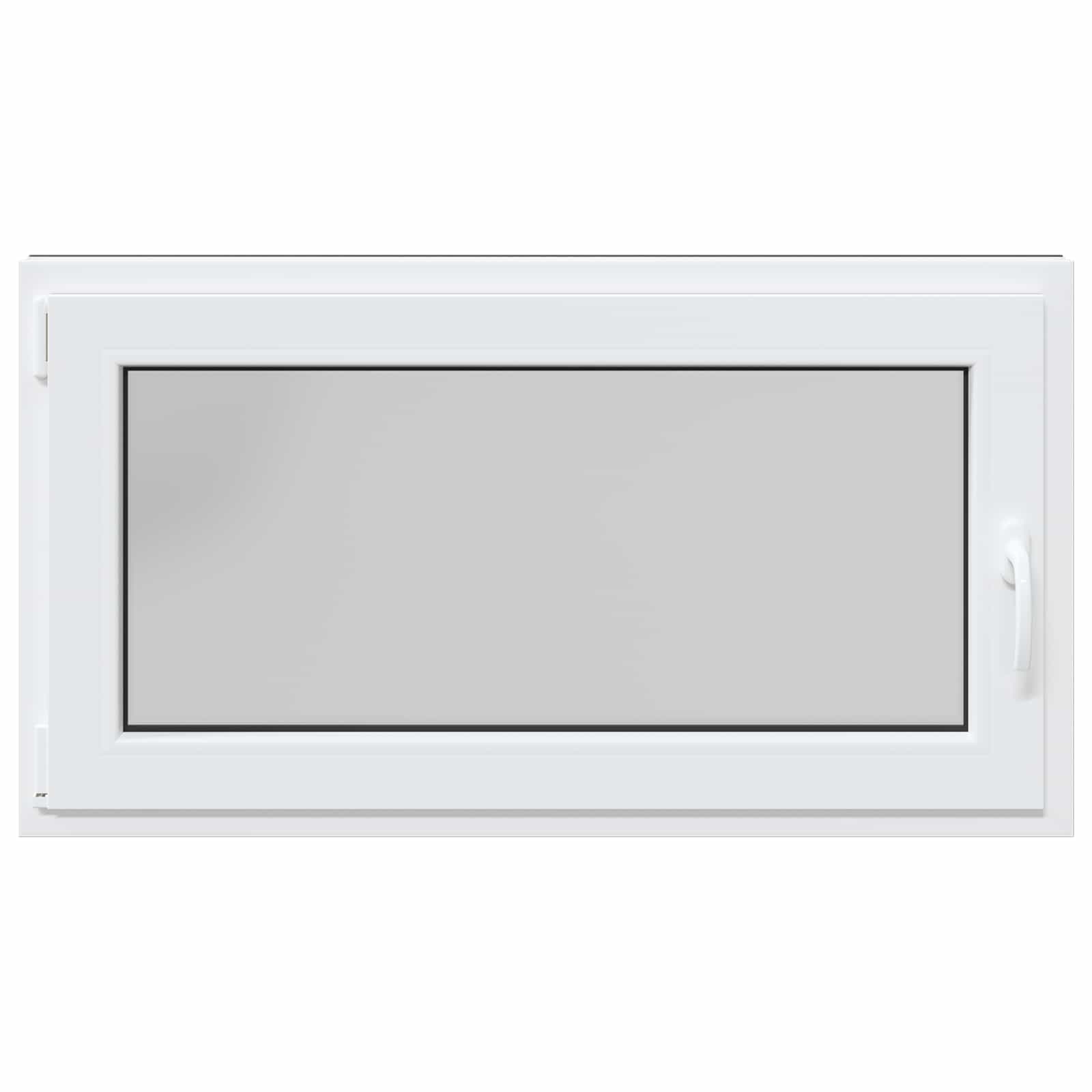 Kelderraam RISOR 110 x 60 cm PVC en glas Antracietkleurig is nu te koop bij PeponiXL, paradijselijk wonen!