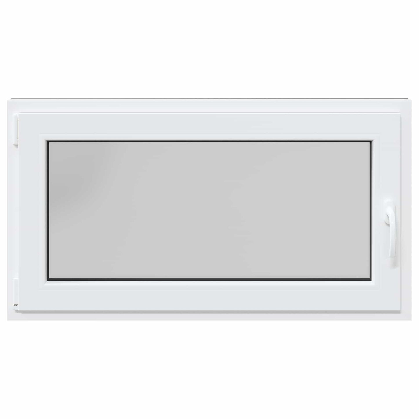 Kelderraam RISOR 110 x 70 cm PVC en glas Antracietkleurig is nu te koop bij PeponiXL, paradijselijk wonen!